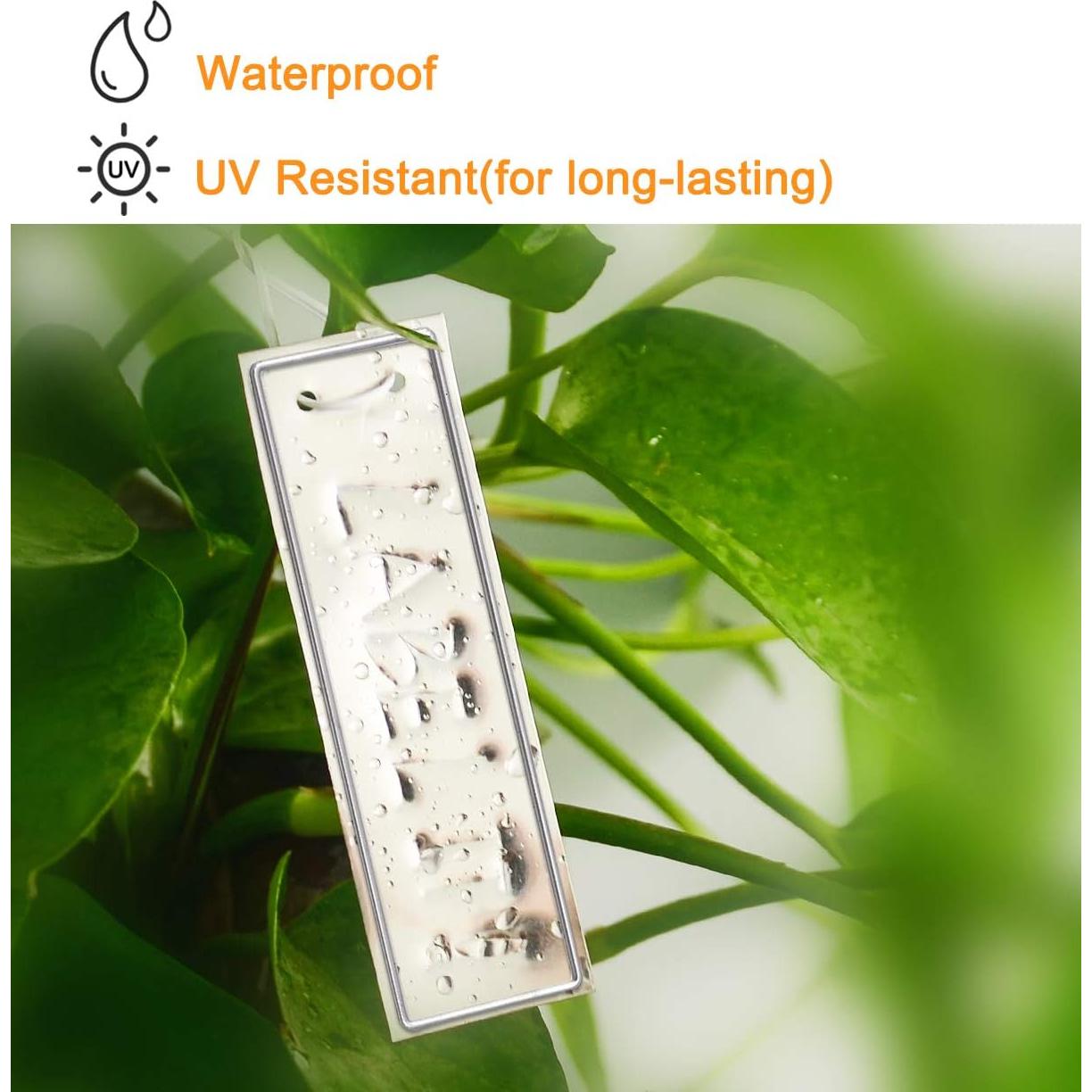 Etiquetas de Plantas Coolrunner de Aluminio 100 Pcs 6 cm