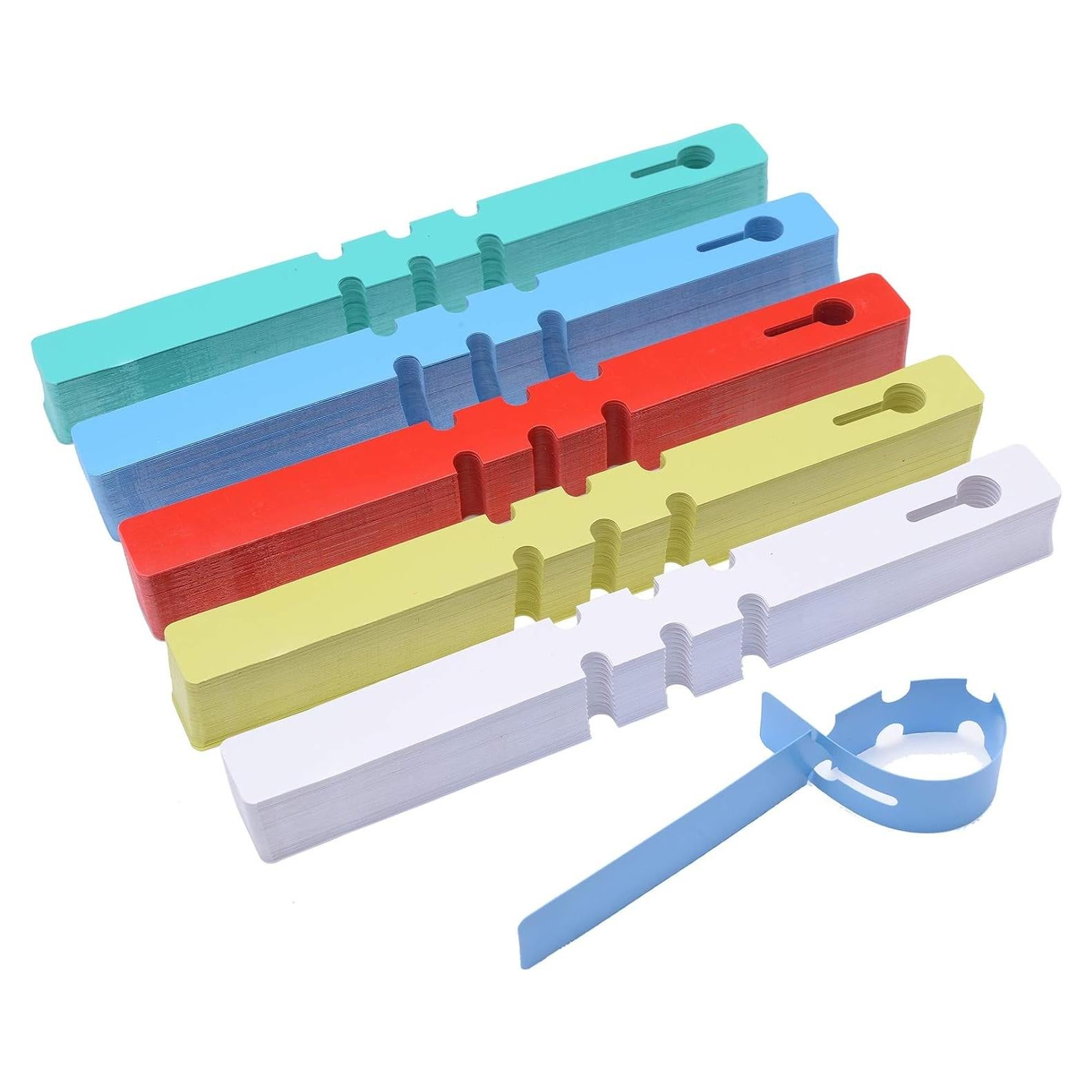 500 Etiquetas Colgantes Ajustables MGTECH para Jardín 20x2cm