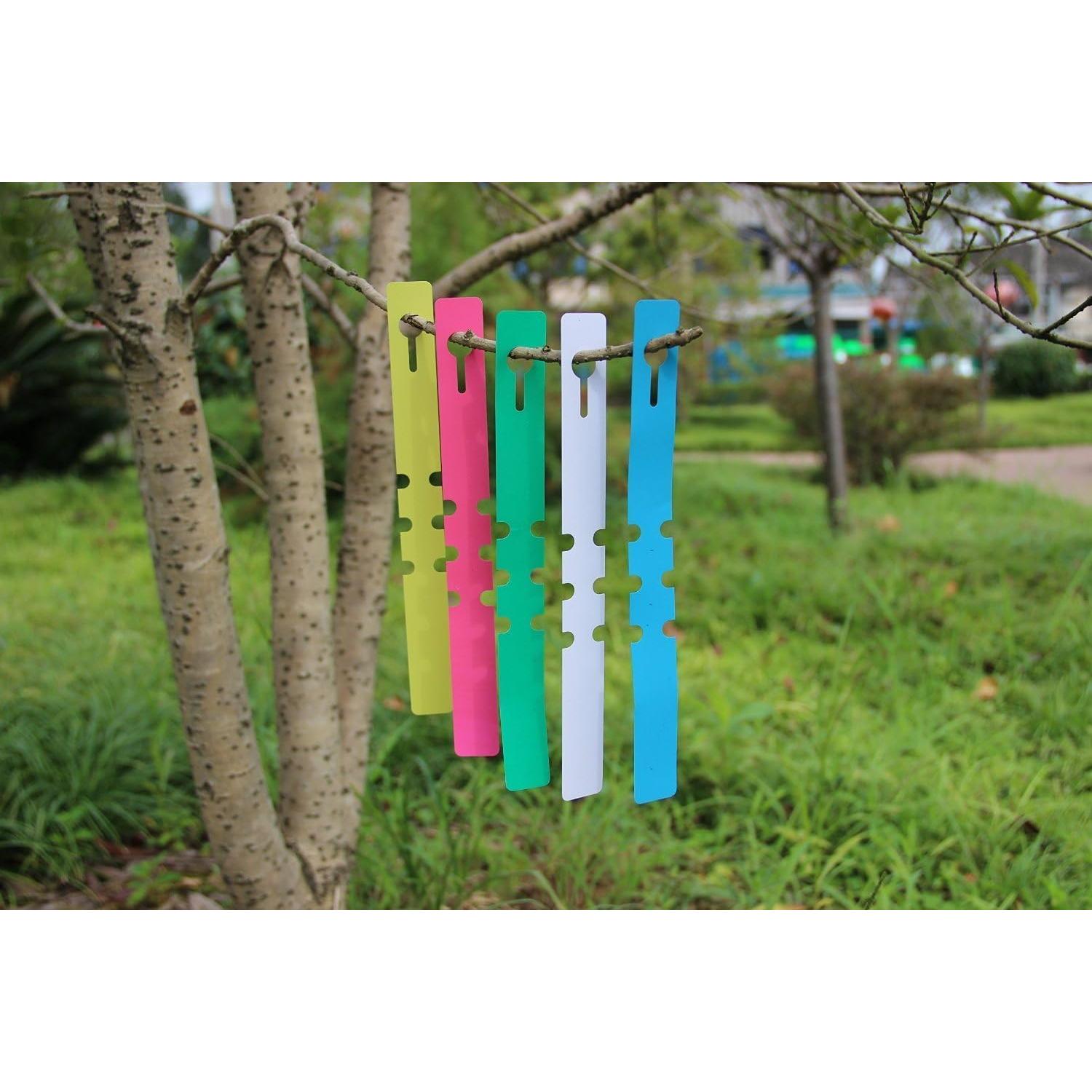 Etiquetas de Plástico KINGLAKE 200 Pcs 2x20cm para Jardín