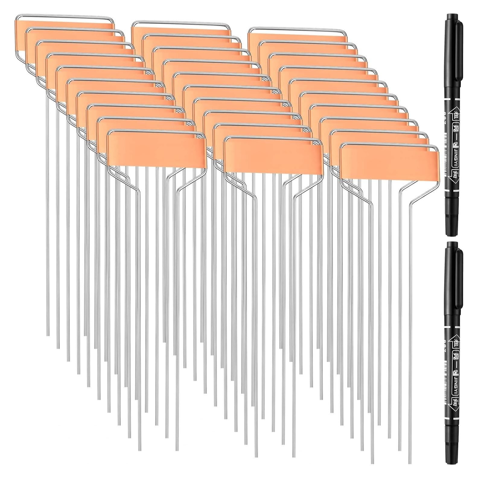 100 Etiquetas de Jardín de Cobre Shimeyao 26.5 cm Resistentes