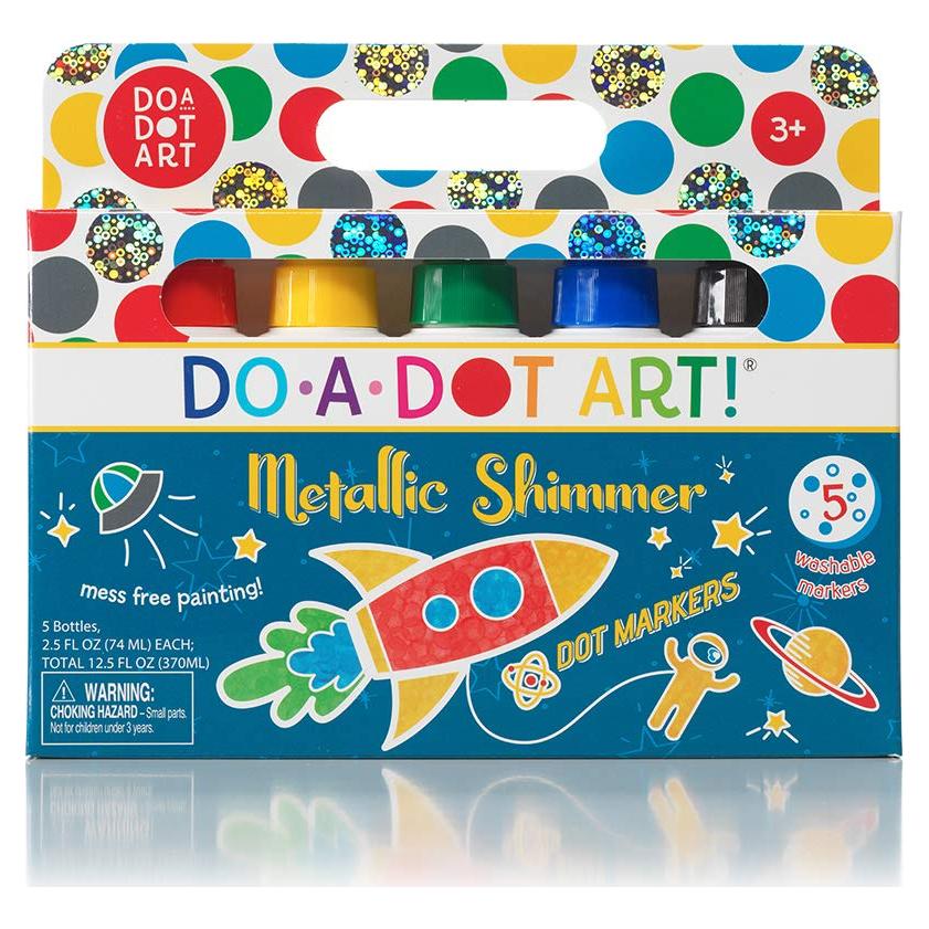Marcadores de Arte Lavables Do A Dot Art! - 6 Colores Brillantes