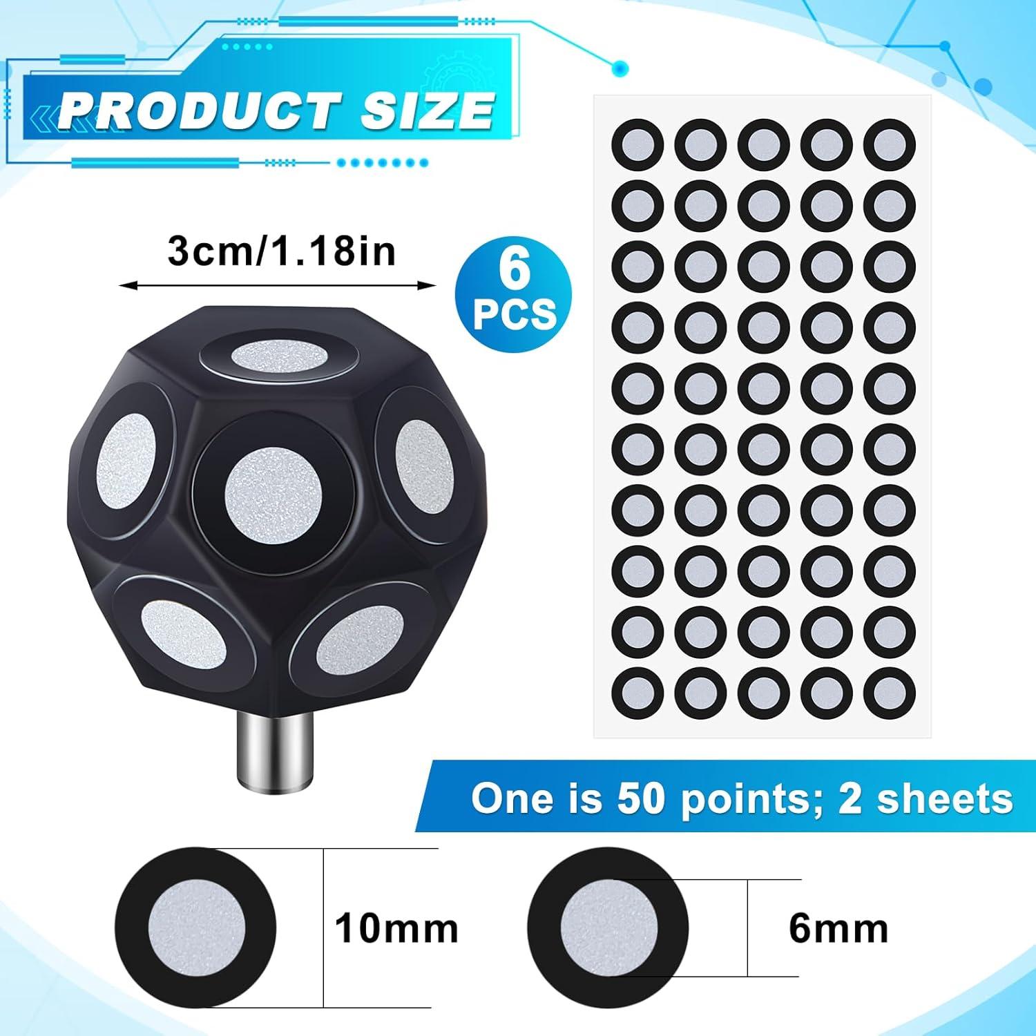 Conjunto de Marcadores Multi-Ángulo Kingdder 6 Piezas 6mm