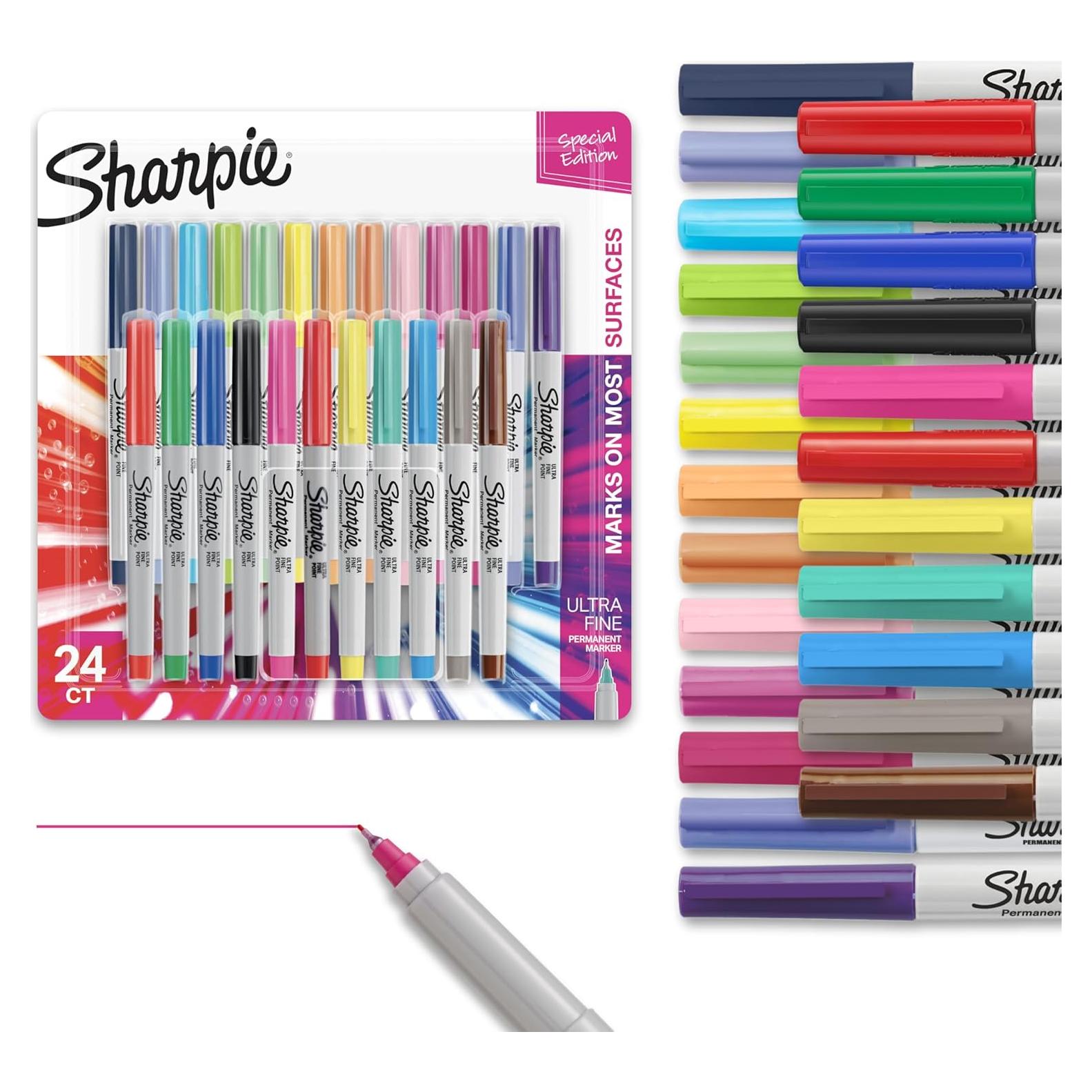 Juego de Marcadores Permanentes Sharpie Color Burst 24 Unidades