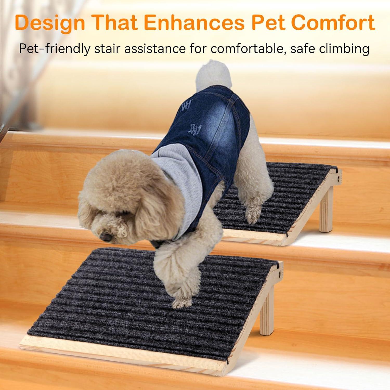 Rampa para perros In Hand 2-Pack antideslizante 30x26 cm