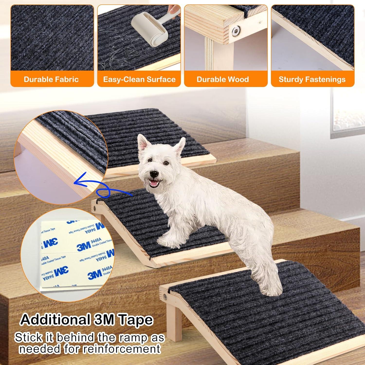 Rampa para perros In Hand 2-Pack antideslizante 30x26 cm