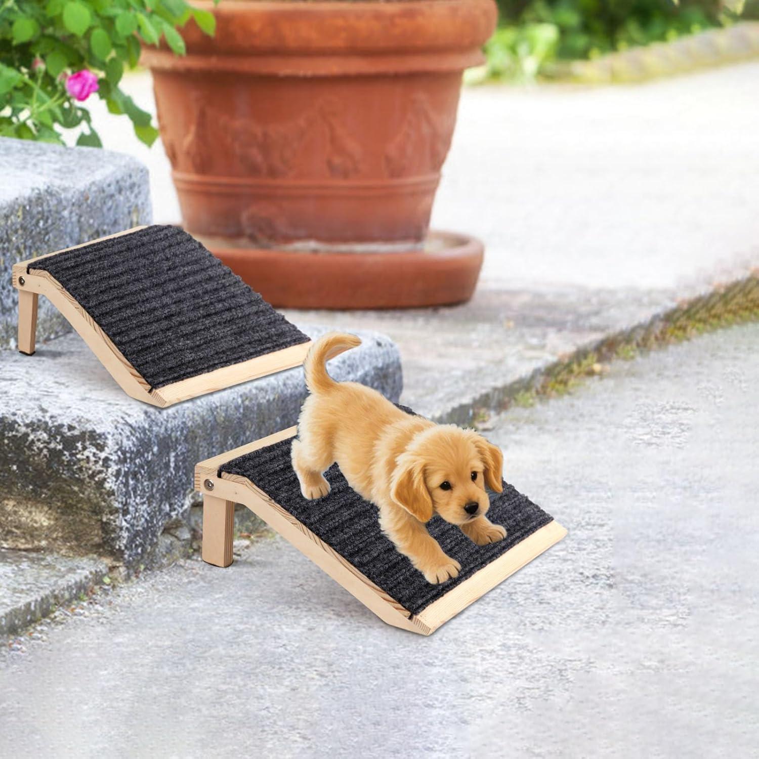 Rampa para perros In Hand 2-Pack antideslizante 30x26 cm