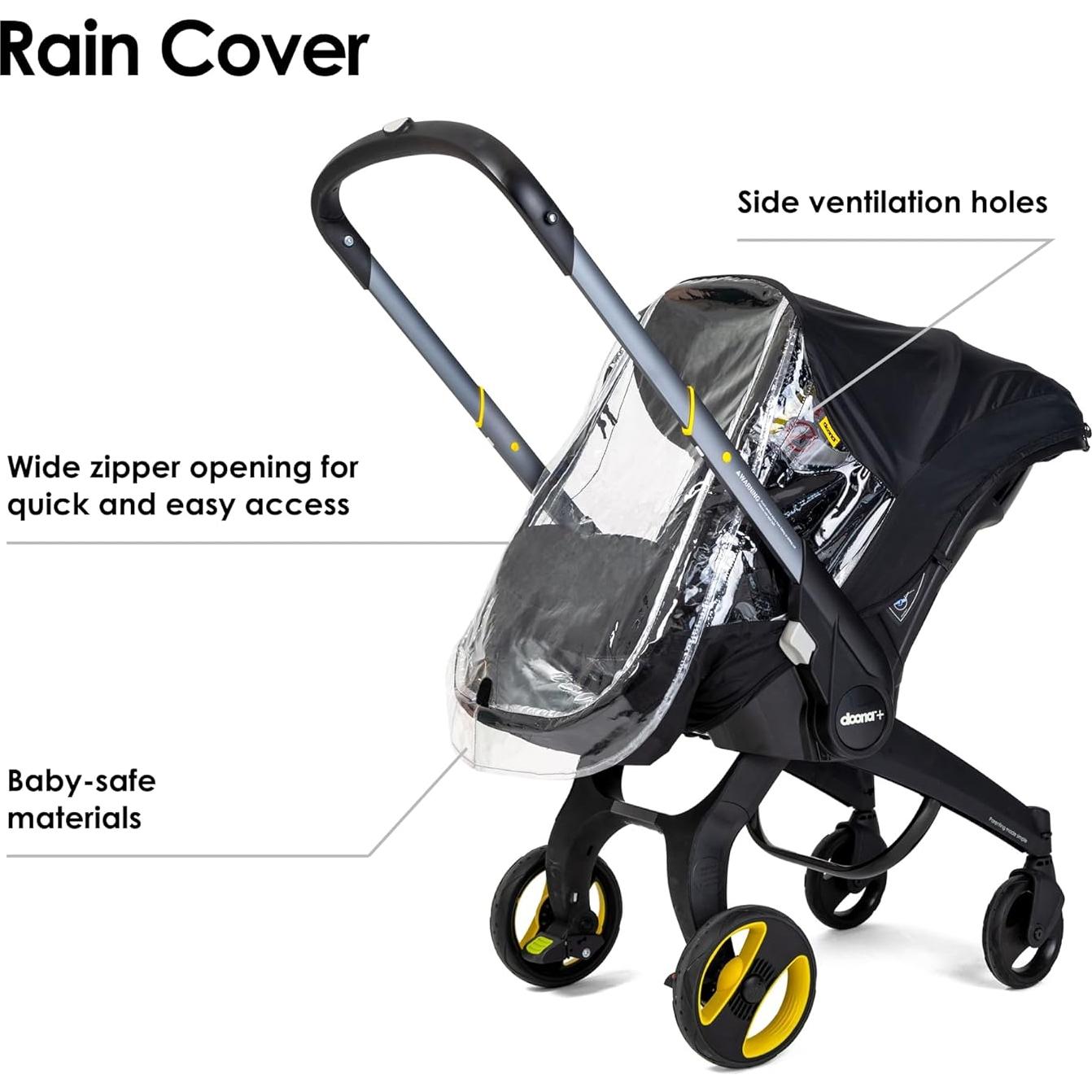 Cubierta de Lluvia Doona para Silla de Auto y Cochecito