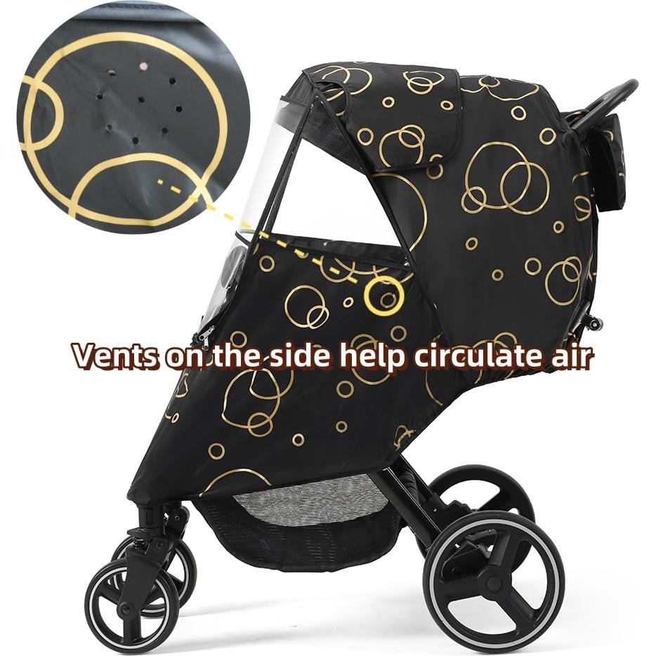 Cubierta de Lluvia para Cochecito Bebé Universal Impermeable