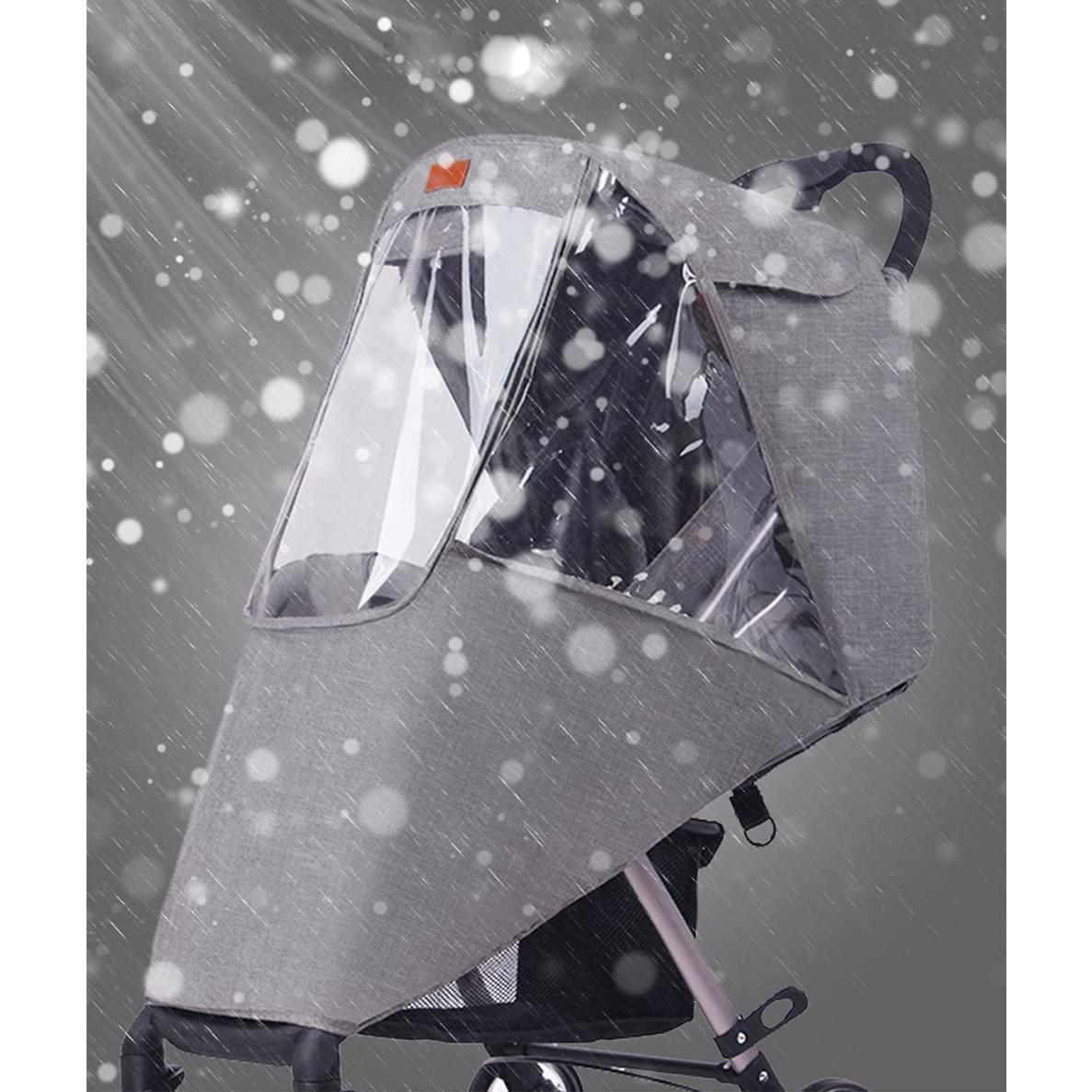 Cubierta de Lluvia Universal para Cochecito YU-YI Gris