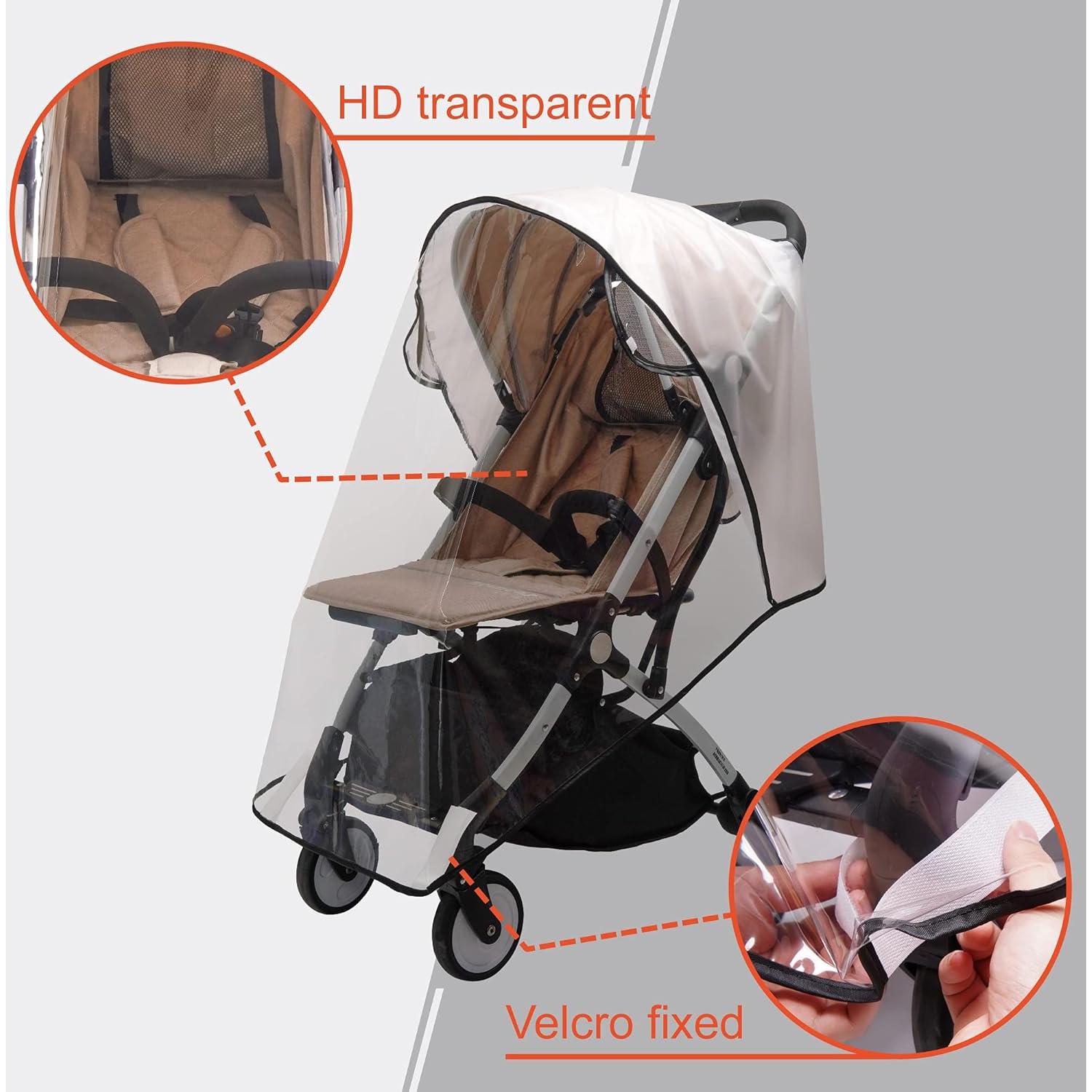 Cubierta de Lluvia Bemece para Cochecito - Impermeable y Resistente