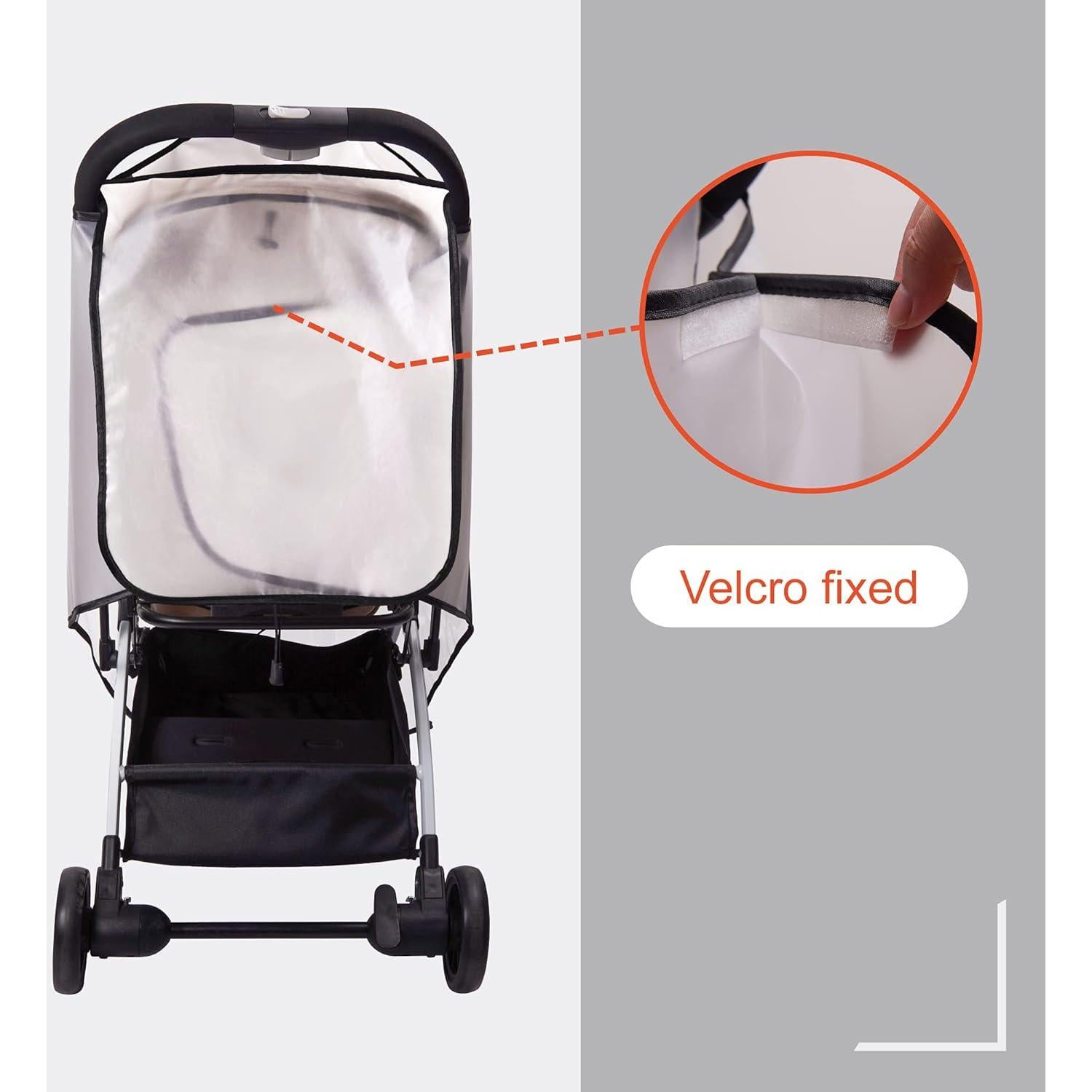 Cubierta de Lluvia Bemece para Cochecito - Impermeable y Resistente