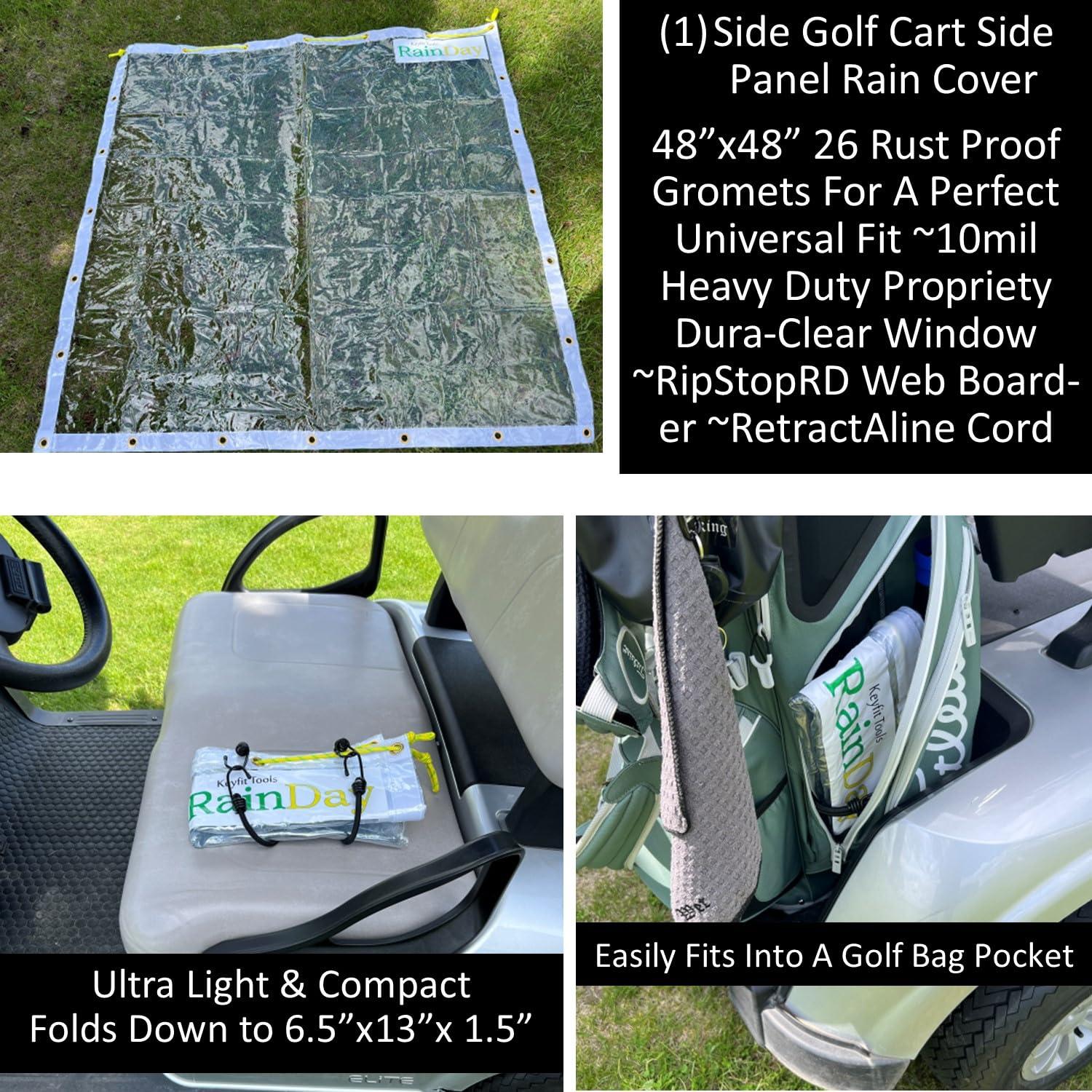 Cubierta Lateral para Carro de Golf Keyfit Tools RainDay