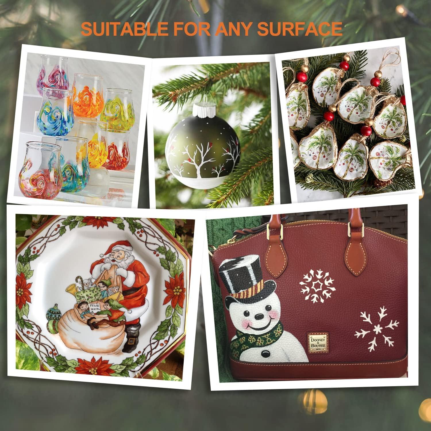 Set de 24 Marcadores de Pintura Acrílica IJIANG Multicolor