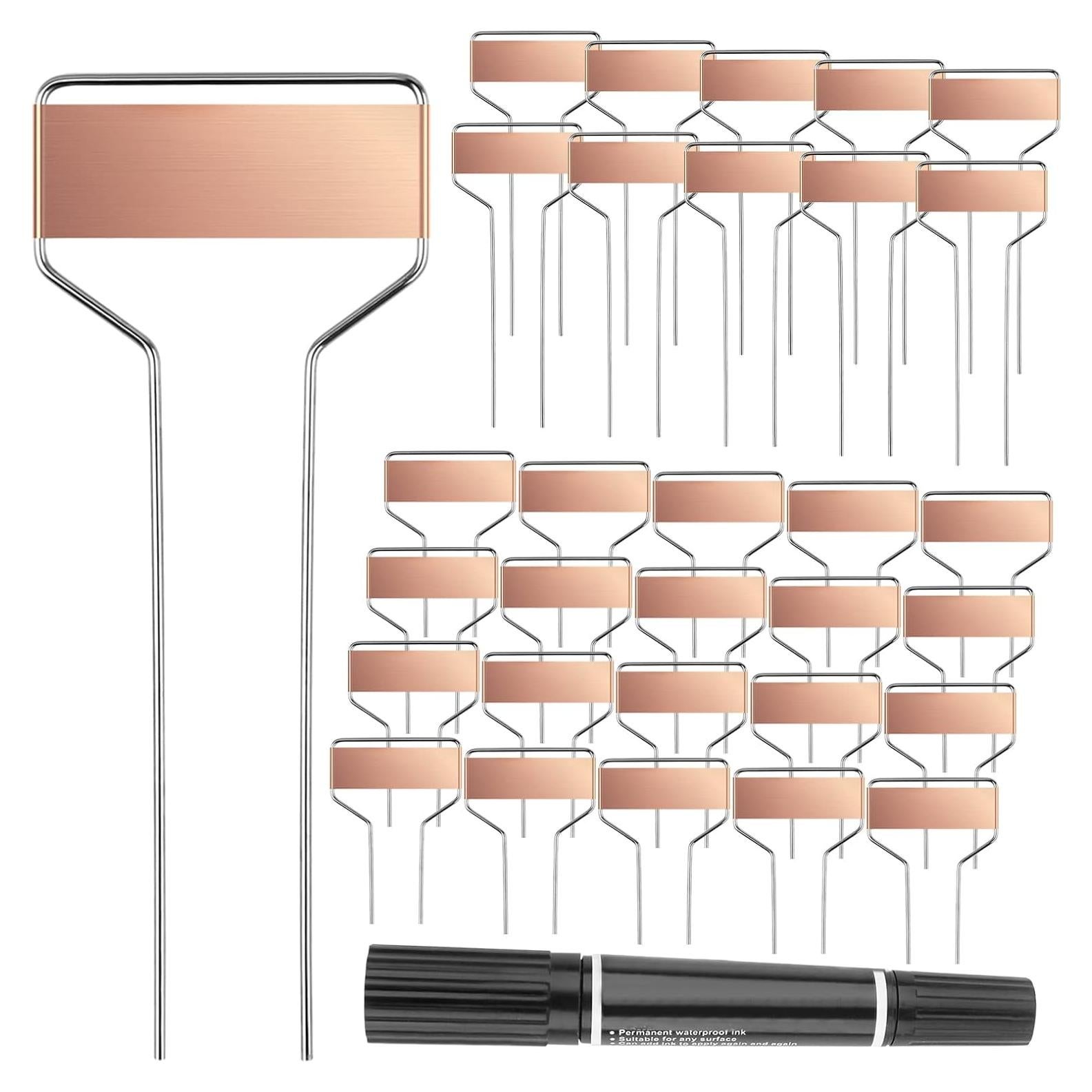 Etiquetas de Jardín Geilihome de Cobre - 30PCS Reutilizables