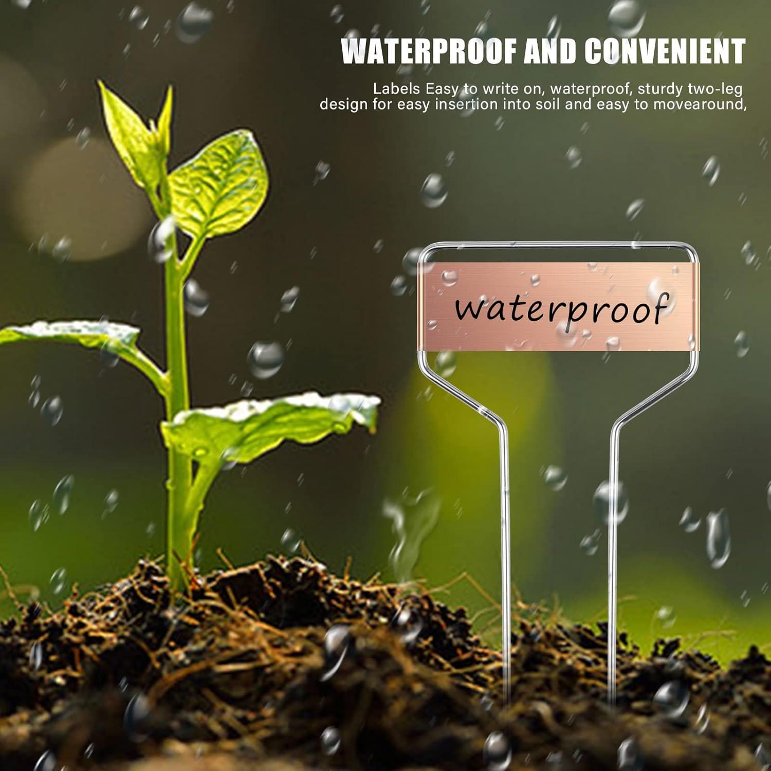 Etiquetas de Jardín Geilihome de Cobre - 30PCS Reutilizables