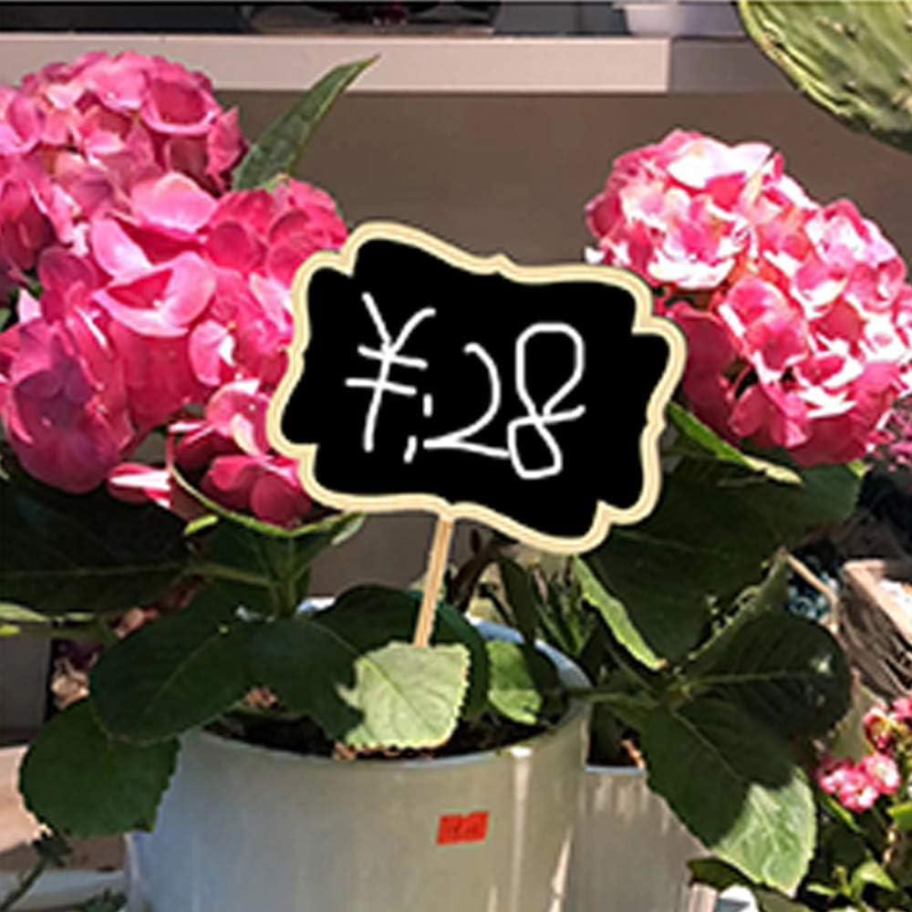 Etiquetas para Plantas XIAN 10pcs Madera Impermeables 8x18cm