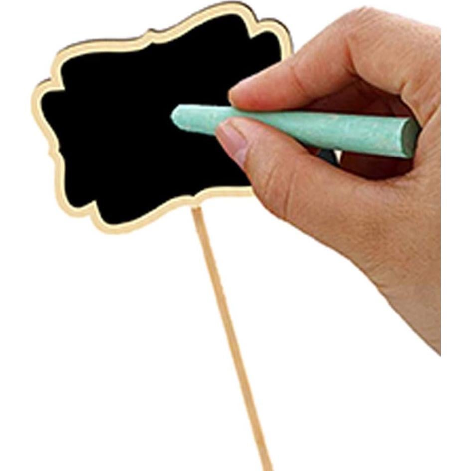 Etiquetas para Plantas XIAN 10pcs Madera Impermeables 8x18cm