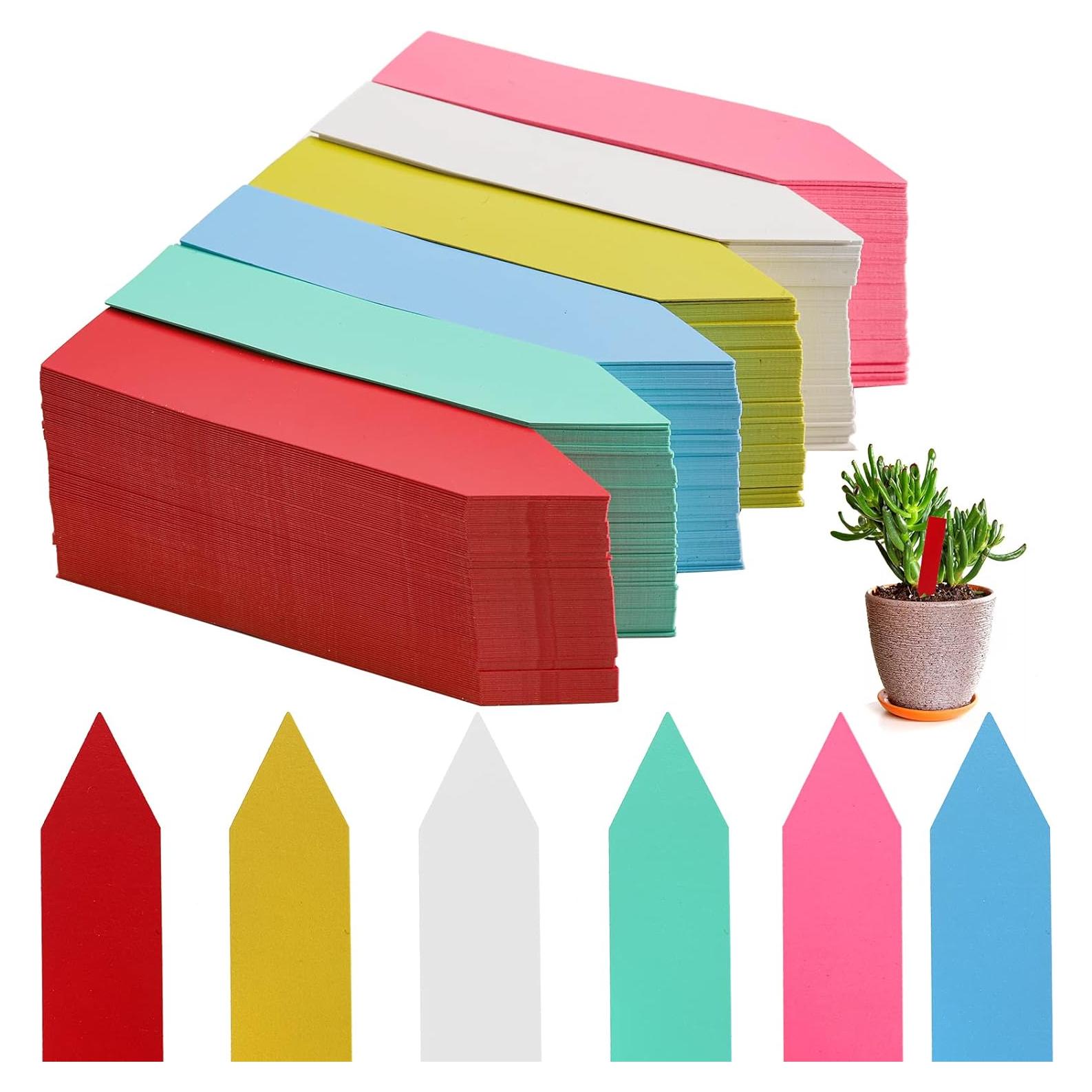 Etiquetas para Plantas 600 Pcs 10 cm PVC Impermeable Foraineam