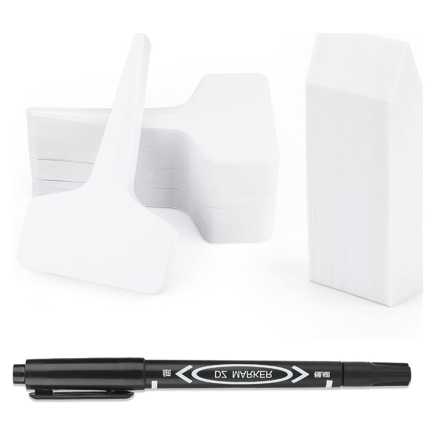 Etiquetas de Jardín KINGLAKE 200 Pcs Plástico Impermeables