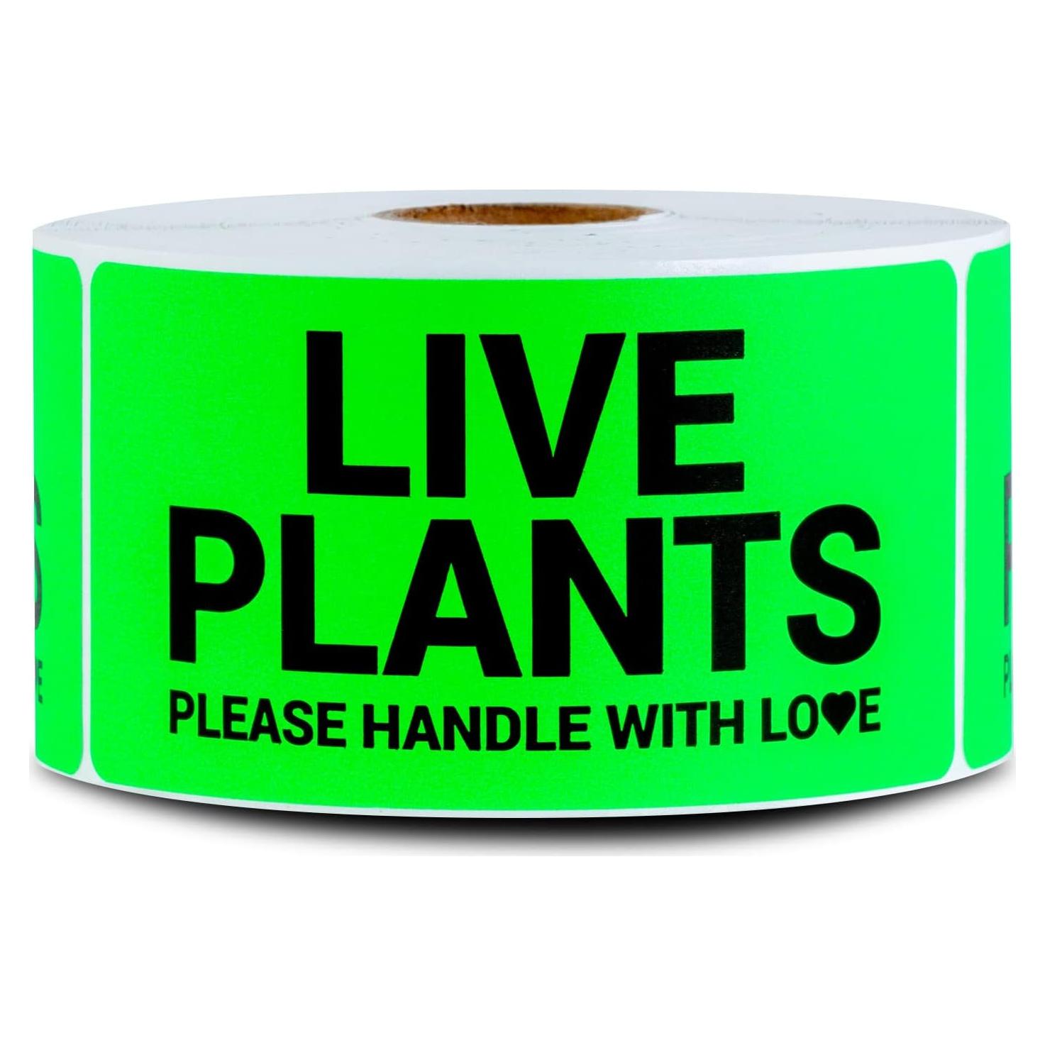 Etiquetas de Plantas Vivas OfficeSmartLabels 300 Unidades Verde