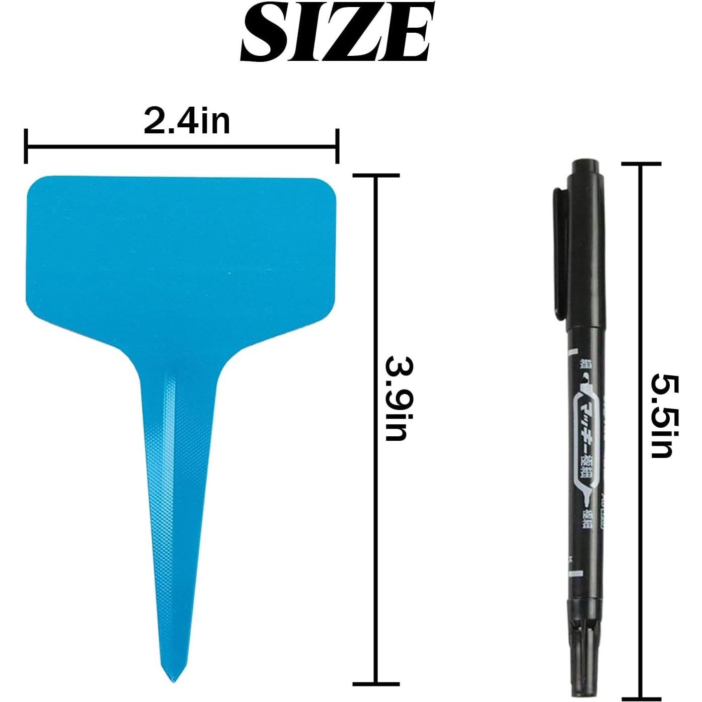 Etiquetas para Plantas GXXMEI 220PCS Multicolor 6x10cm