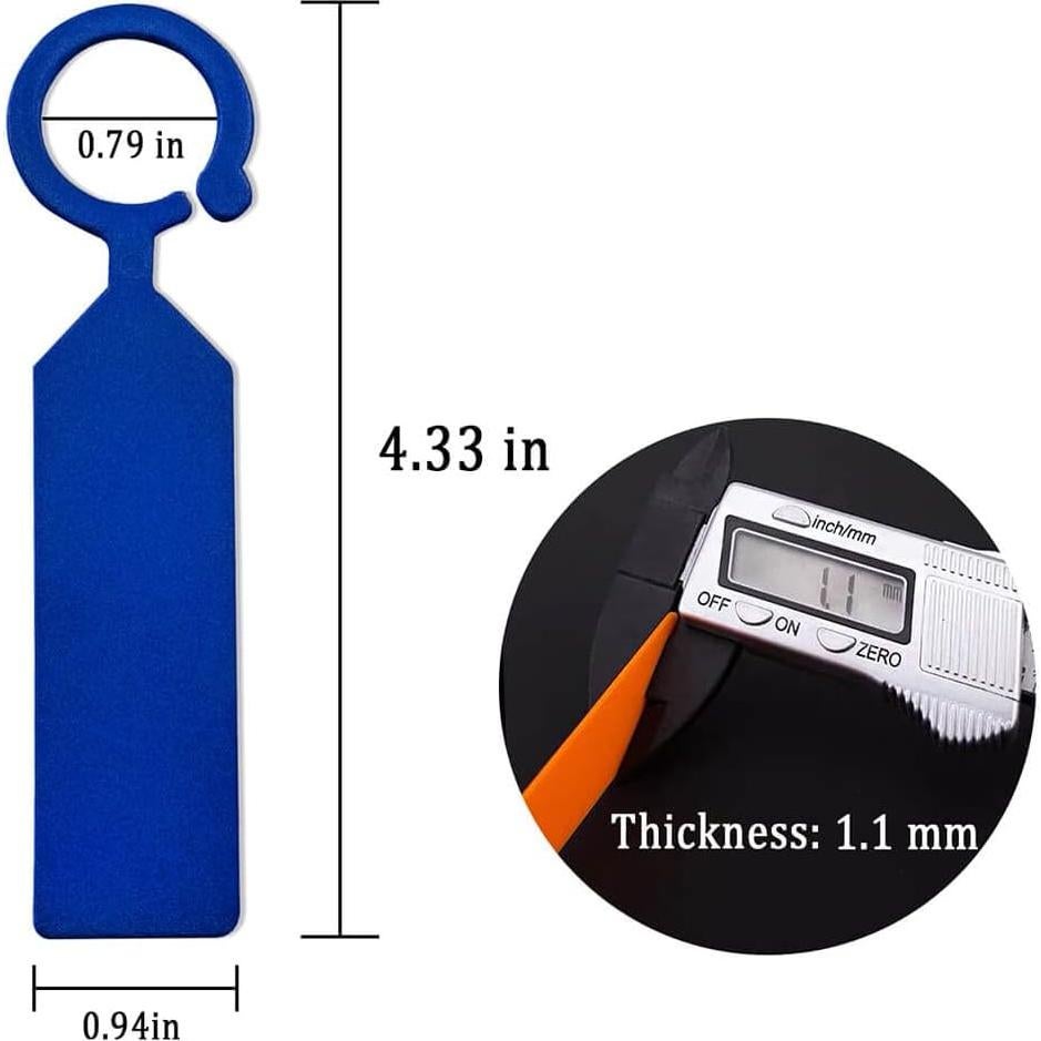 200 Etiquetas de Jardín Plástico Grueso Star River 10.9 cm