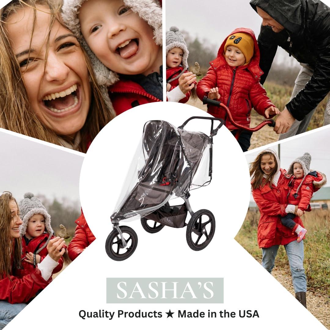 Funda de Lluvia SASHA para Carritos BOB Gear - Protección Total