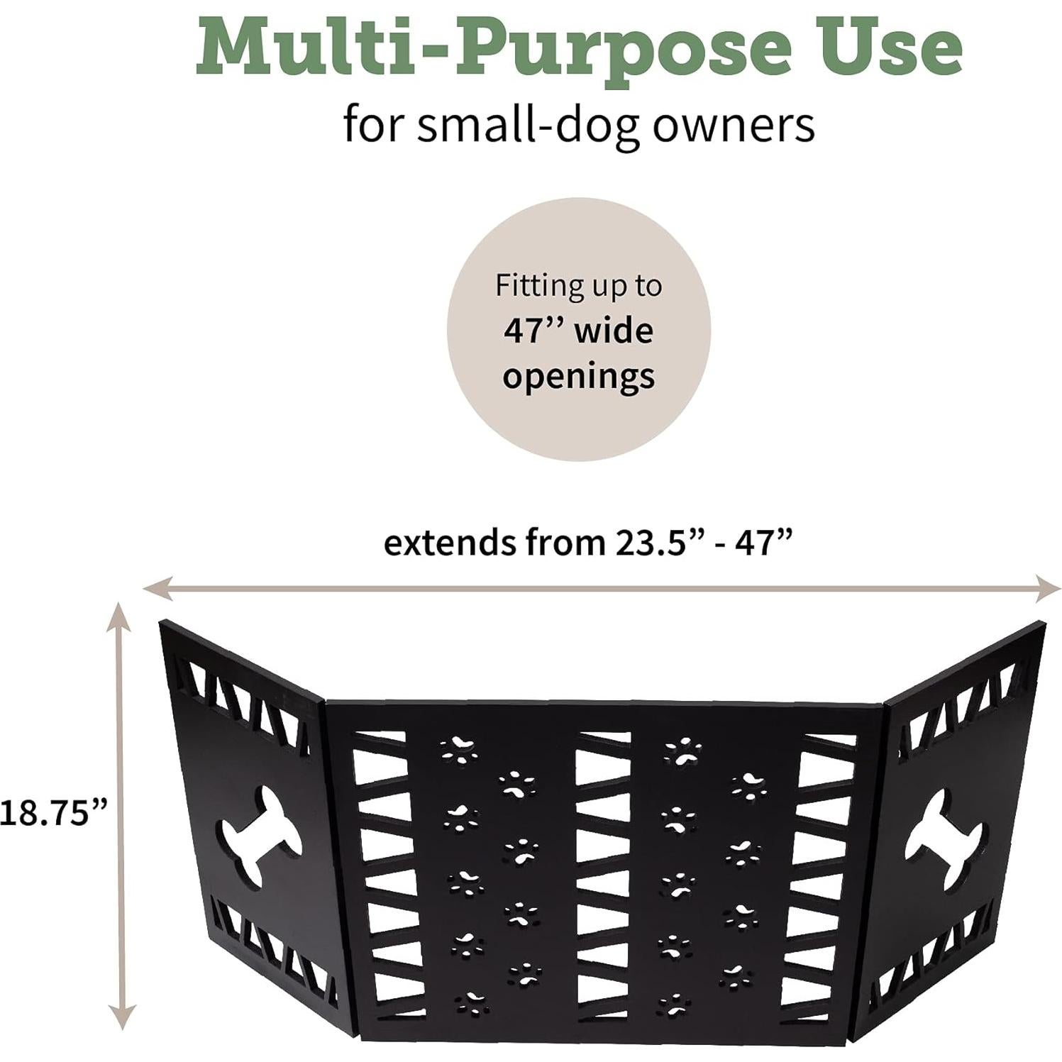 Puerta para Mascotas Plegable Hoovy 119.38 x 47.63 cm