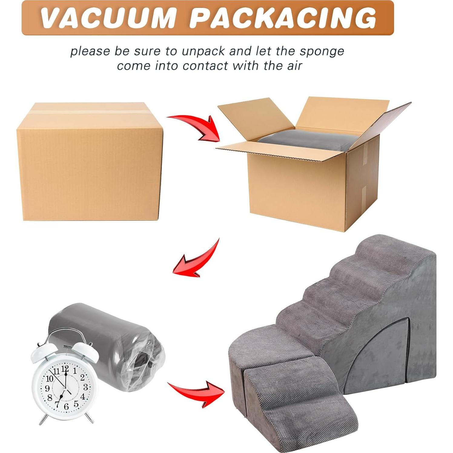 Escaleras para Perros A.FATI 76 cm Antideslizantes Ajustables