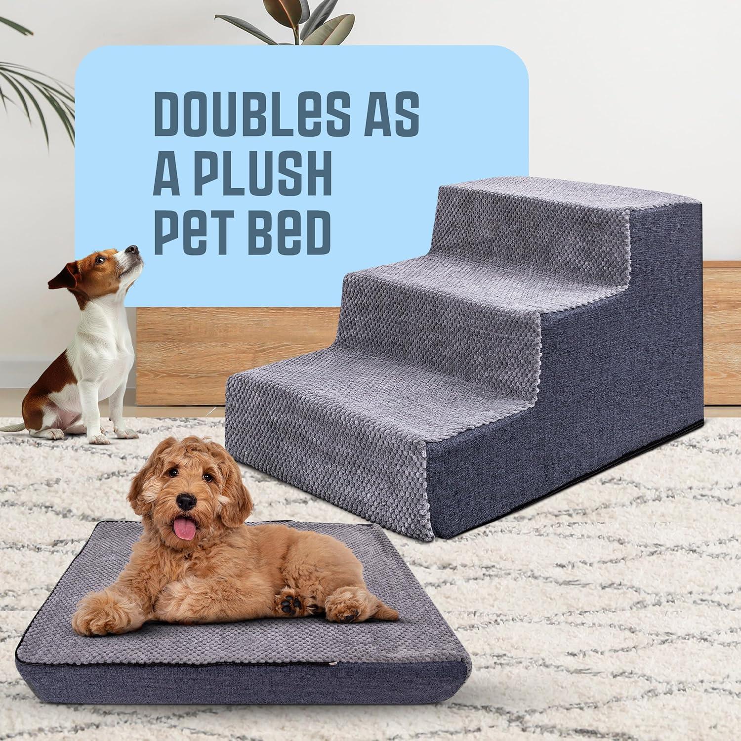 Escaleras para Perros Pequeños FriskNWhisk 4-3 Pasos 58x40cm