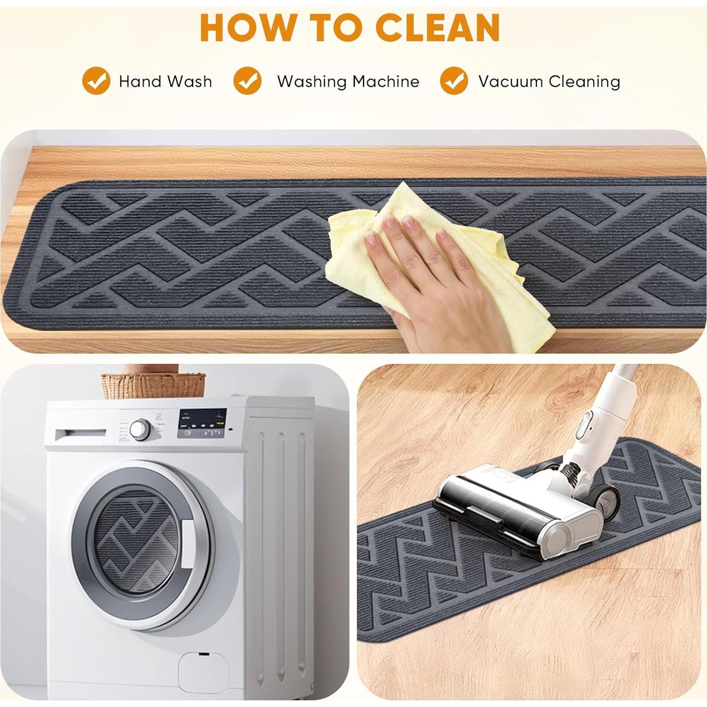 15 Alfombrillas Antideslizantes para Escaleras Dayacoco 20x76 cm Gris