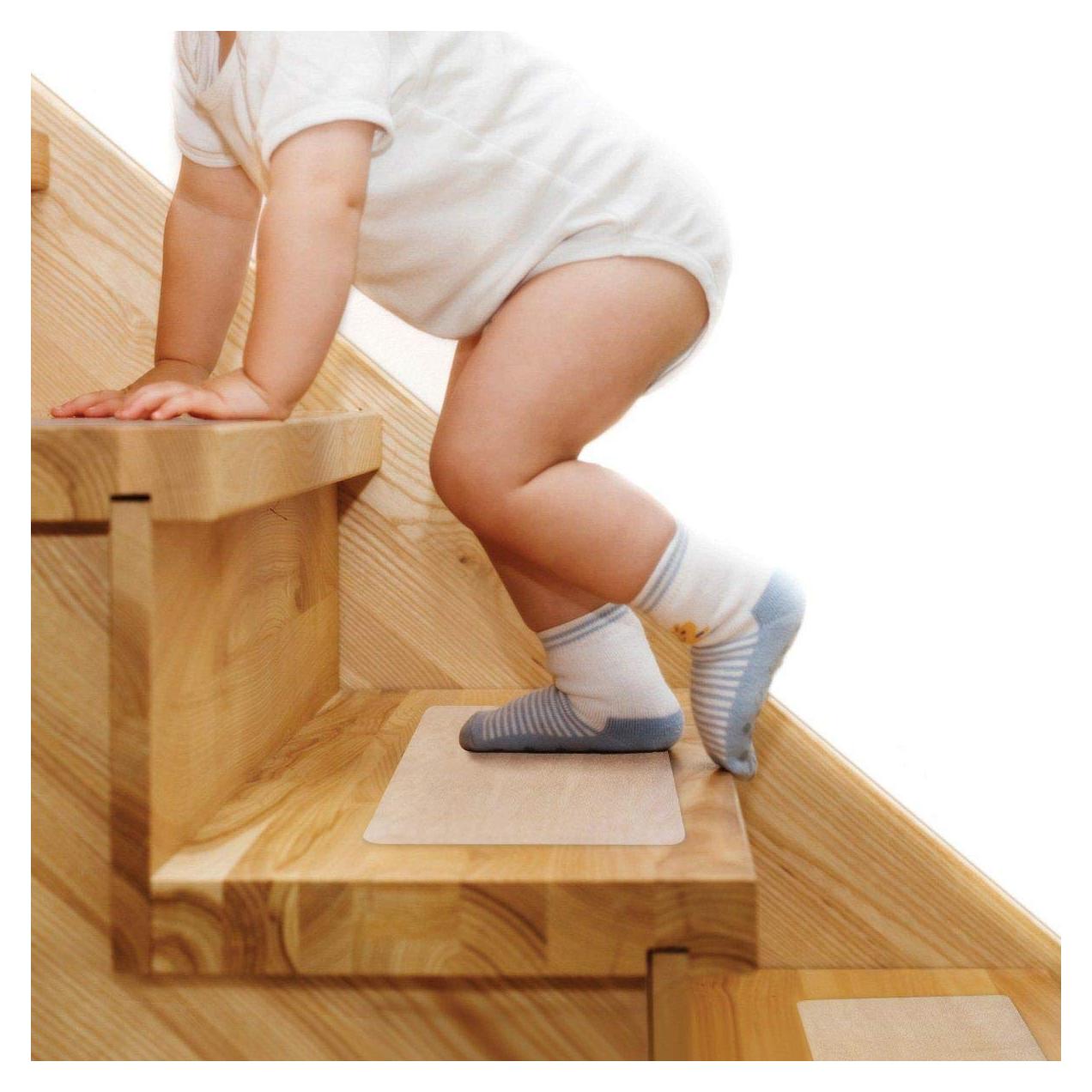 Tiras Antideslizantes Butizone 15-Pack Transparentes 15.24x76.2cm