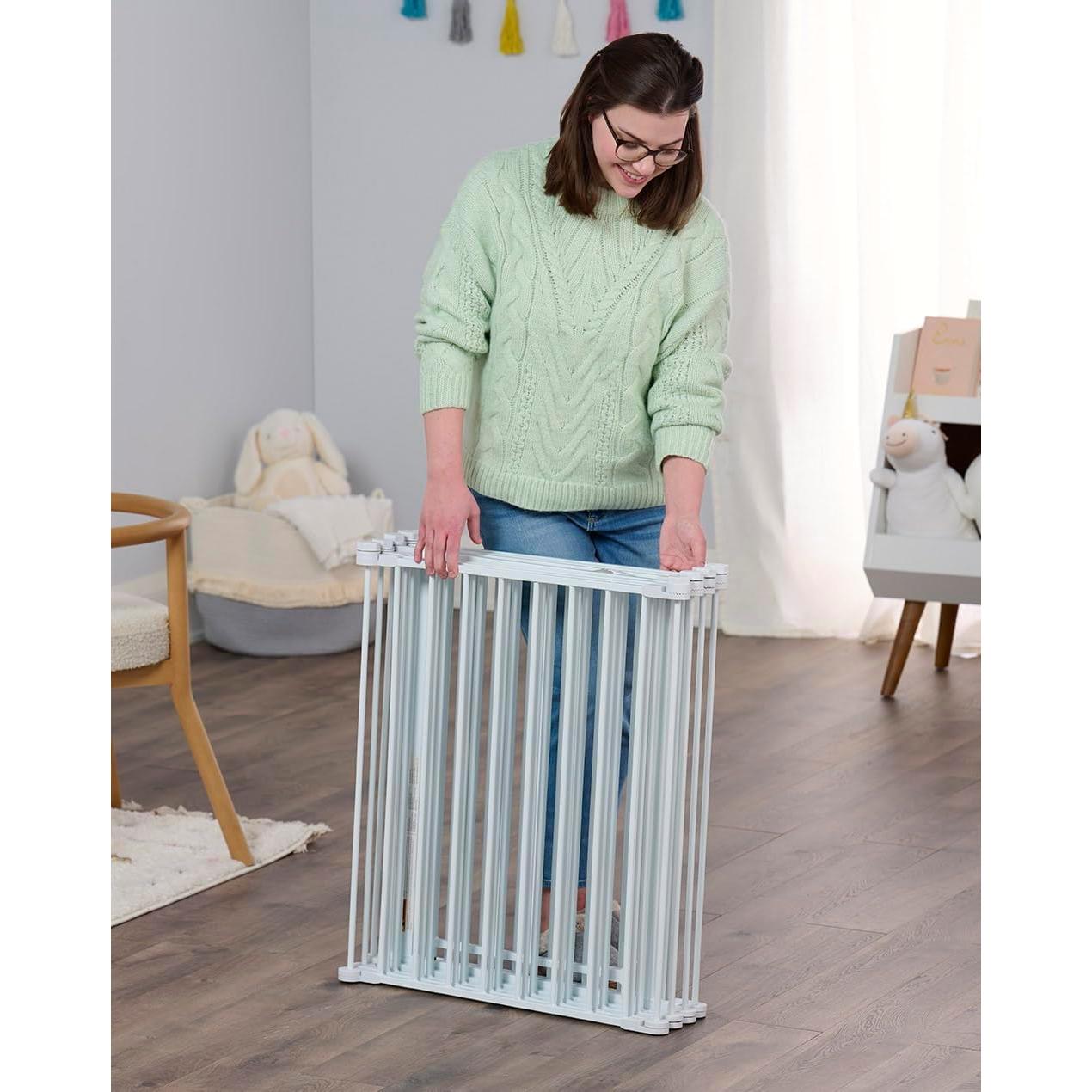 Puerta para Bebés y Área de Juego Regalo 4-en-1 492.76 cm