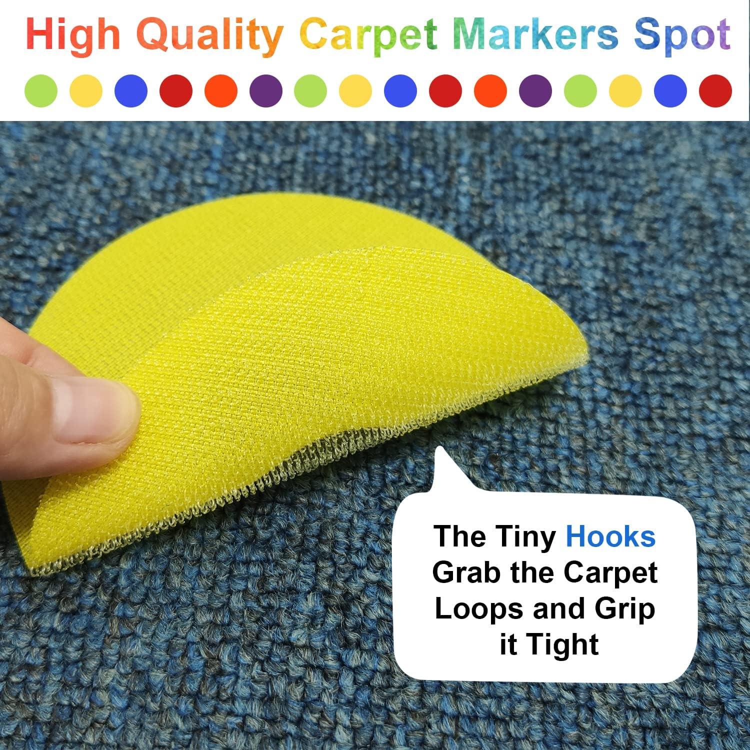 Marcadores de Alfombra ForTomorrow 36 Pcs 100mm Numerados