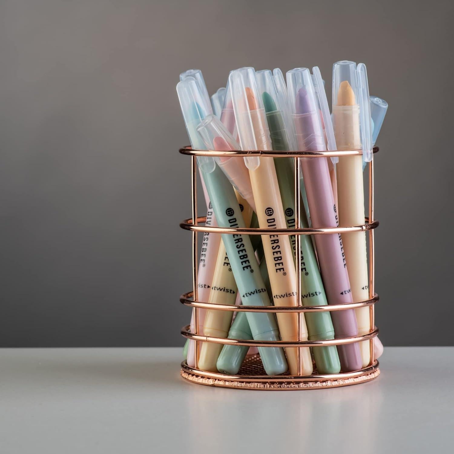 Marcadores de Gel DiverseBee para Biblia Sin Sangrado - 8 Colores Pastel