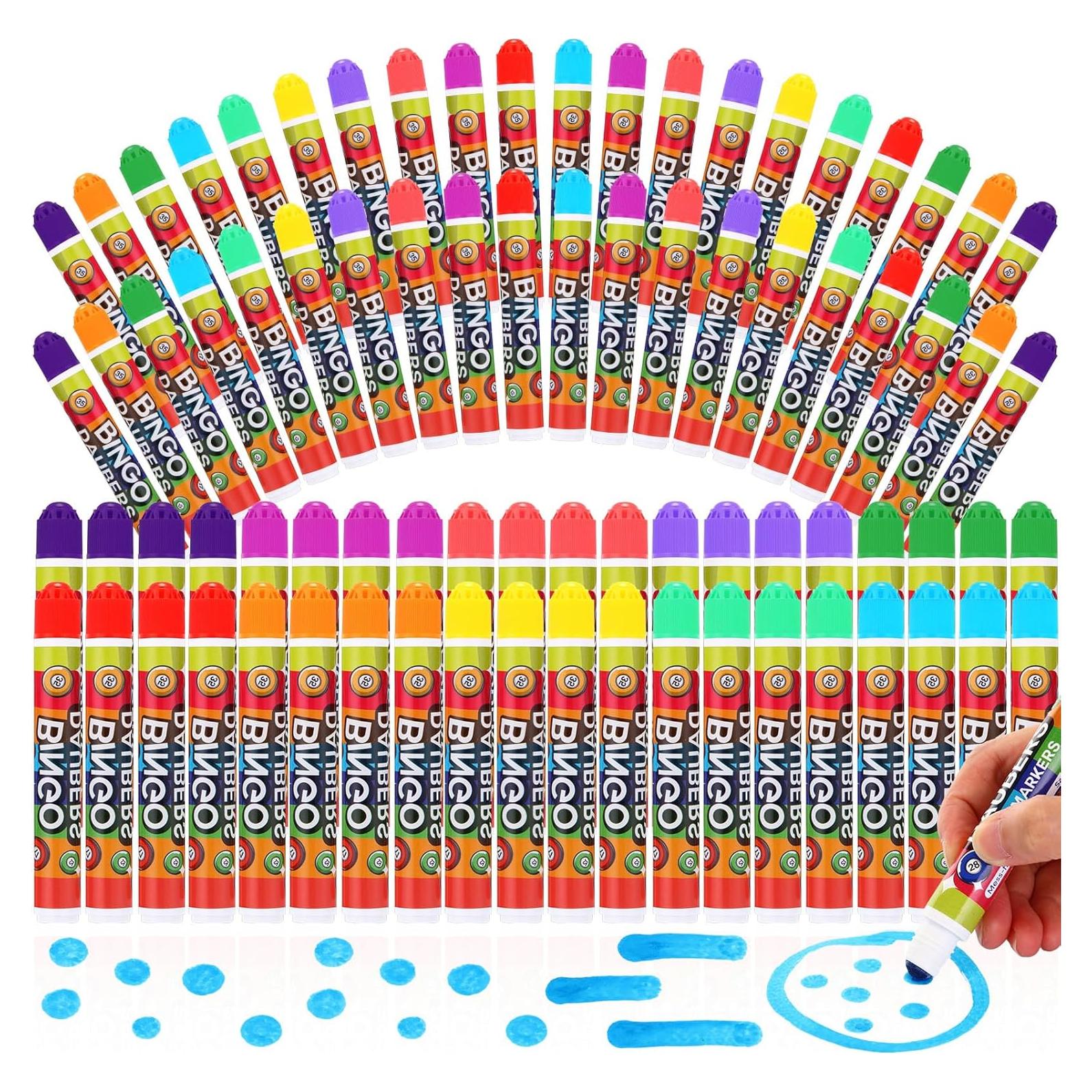 Marcadores de Puntos Crtiin 80 Unidades 10 Colores 12 ml