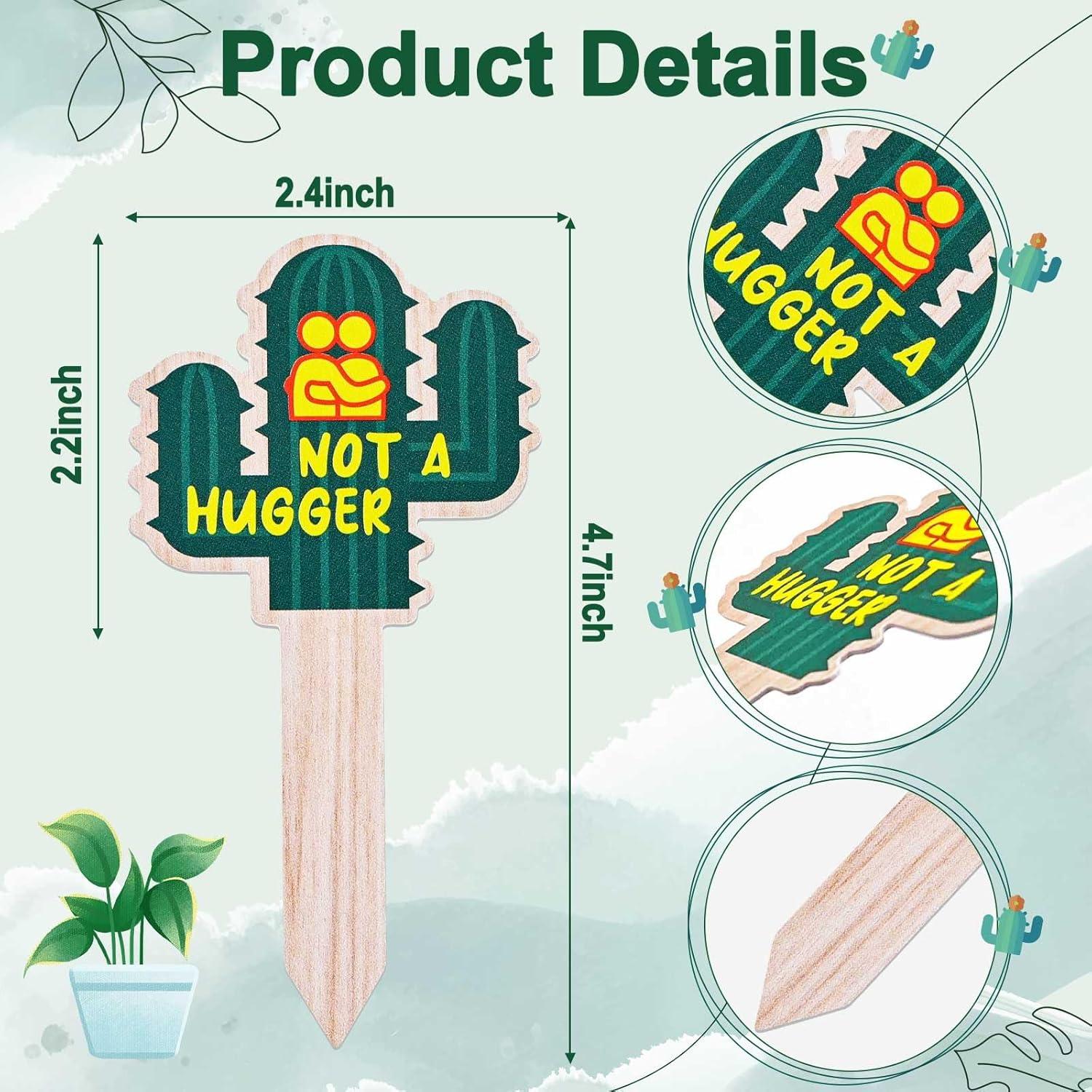 15 Etiquetas Divertidas para Plantas JUYRLE - Marcadores Impermeables