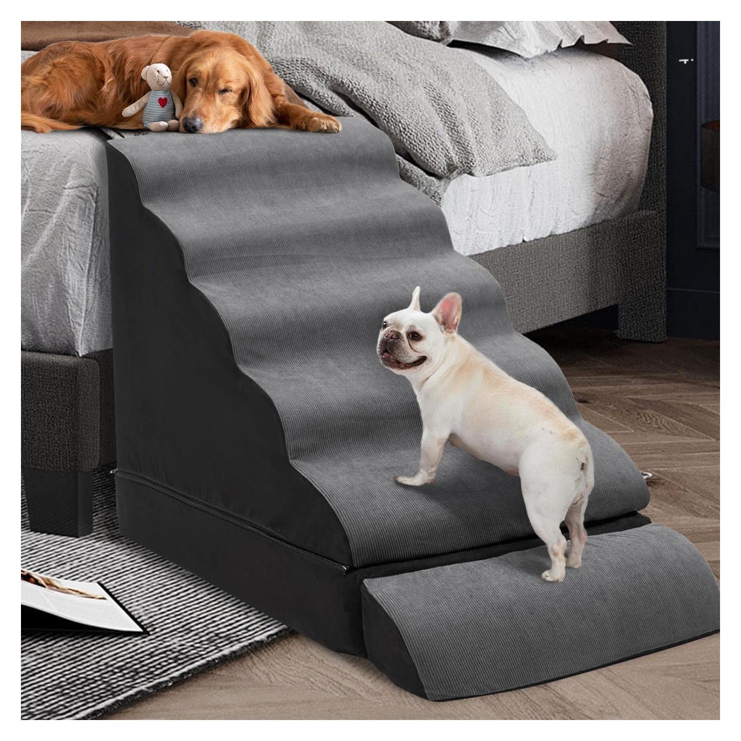 Escaleras para Perros A.FATI 6 Pasos Antideslizantes 76.2 cm