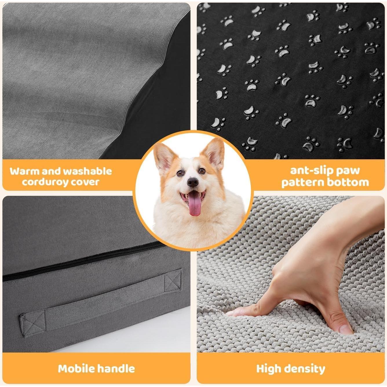 Escaleras para Perros A.FATI 6 Pasos Antideslizantes 76.2 cm