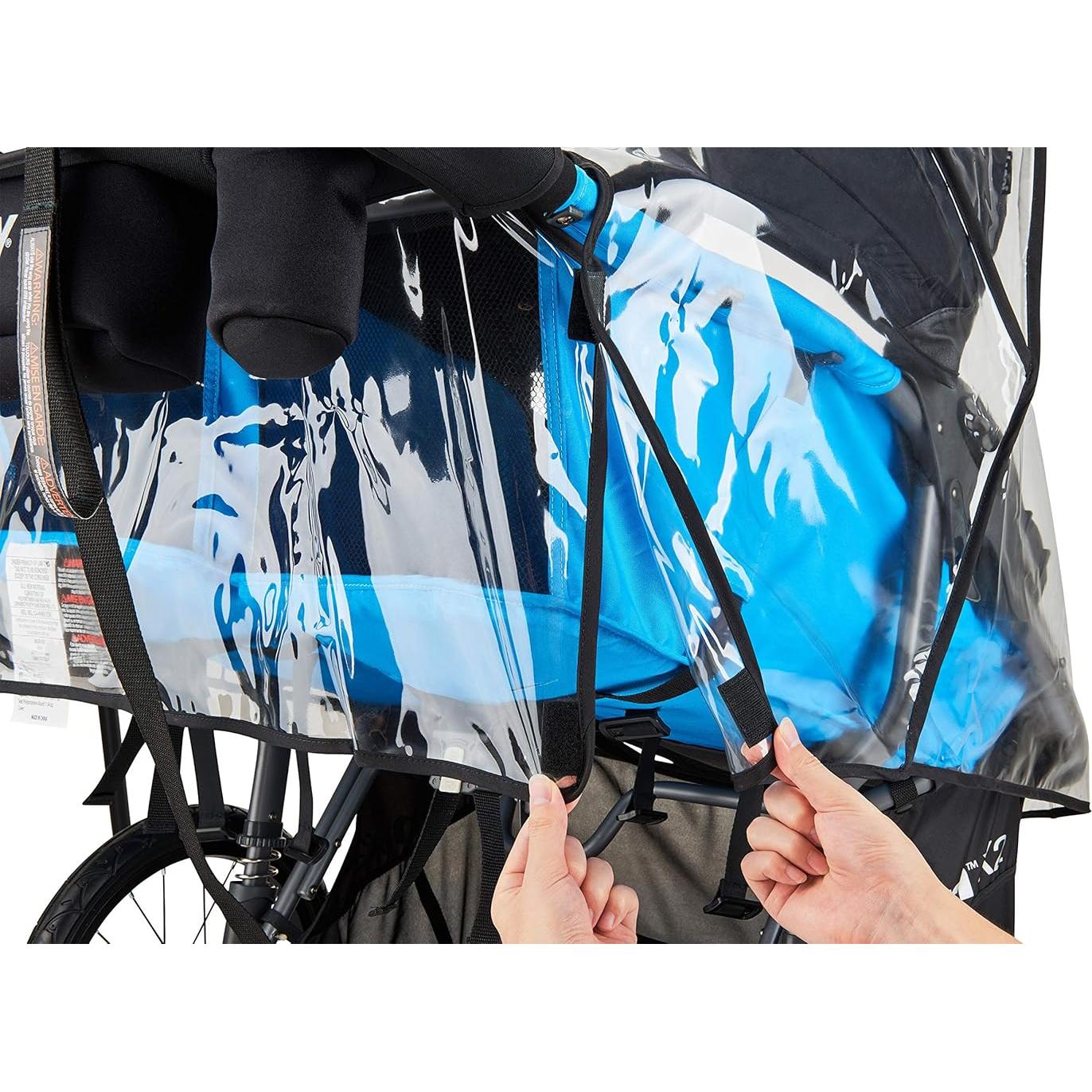 Cubierta de Lluvia Joovy Zoom X2 Transparente para Cochecito