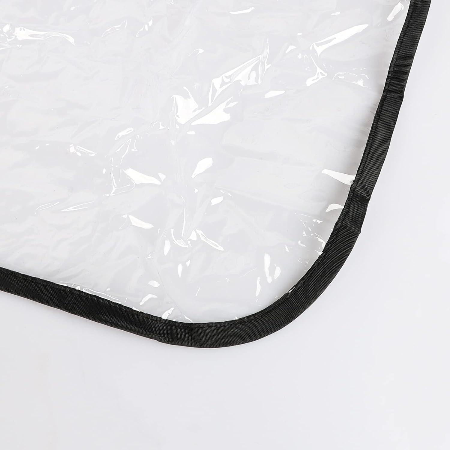 Cubierta de Lluvia Universal para Cochecito Gemelar Transparente