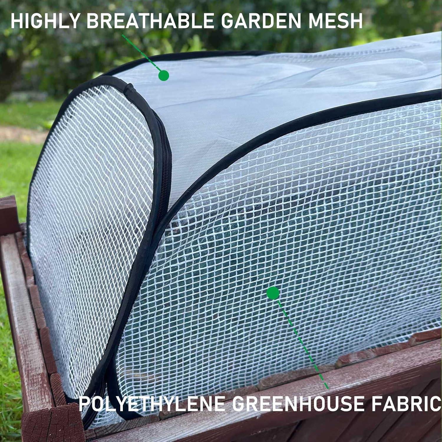 Cubierta de Plantas Hkvoxim 114.3x54.9x40.6 cm PVC