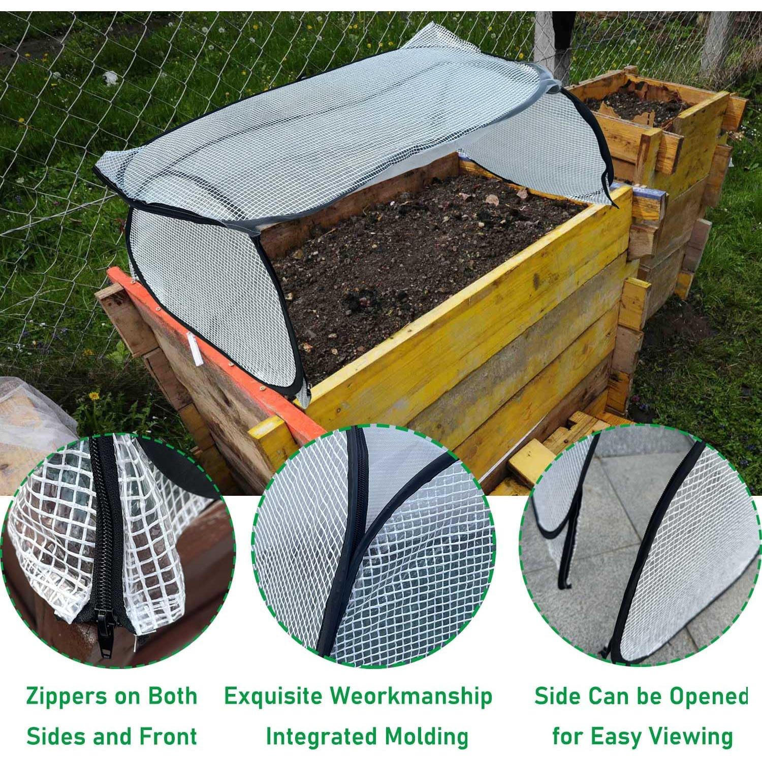 Cubierta de Plantas Hkvoxim 114.3x54.9x40.6 cm PVC