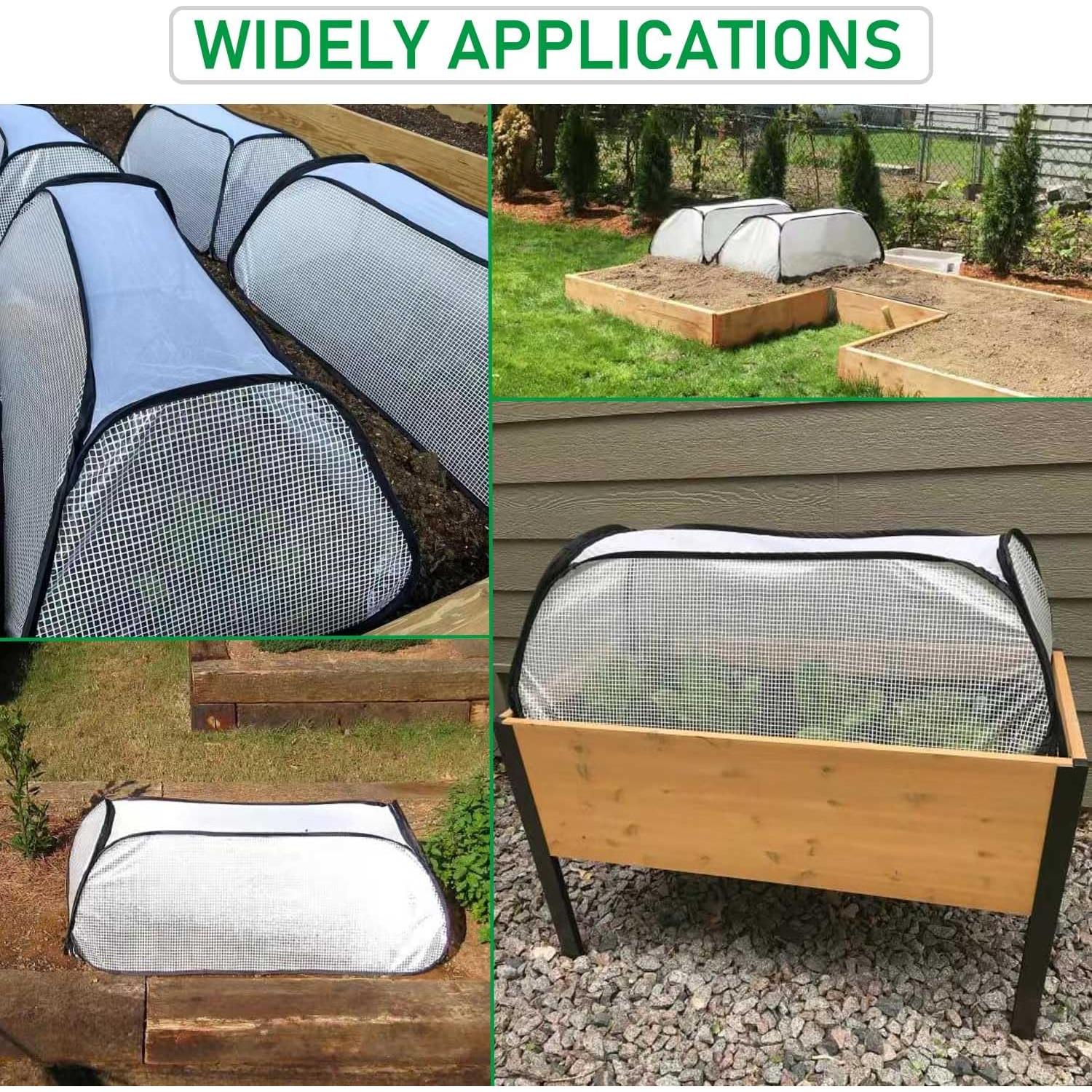 Cubierta de Plantas Hkvoxim 114.3x54.9x40.6 cm PVC