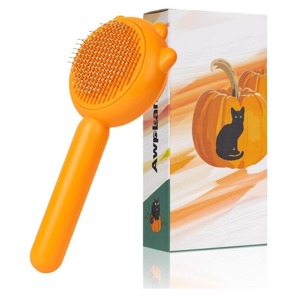 Cepillo Slicker Autolimpiante Awpland para Perros y Gatos