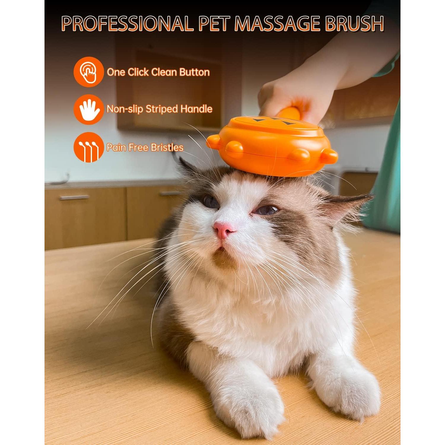 Cepillo Slicker Autolimpiante Awpland para Perros y Gatos