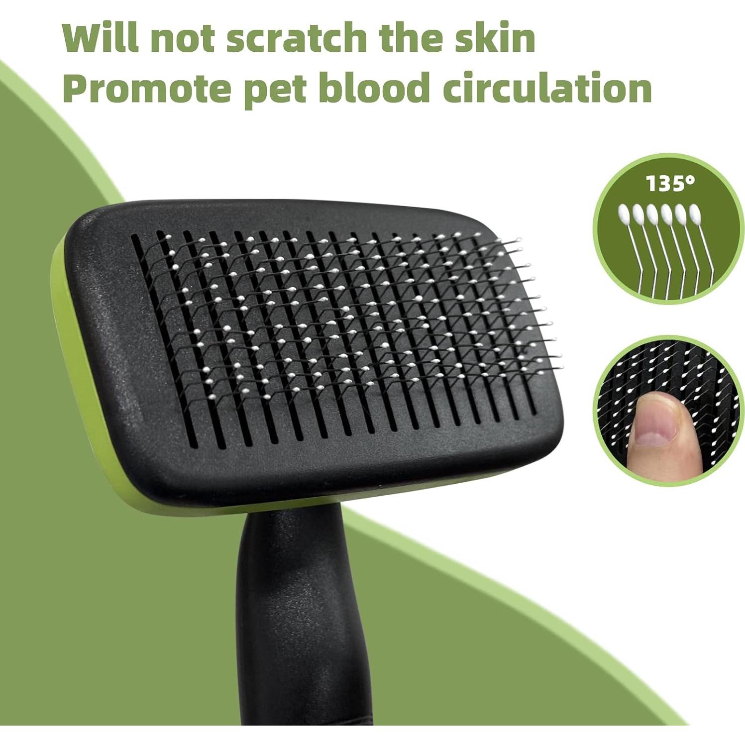 Cepillo Autolimpiante para Mascotas Flybbwl - Pelo Largo y Corto