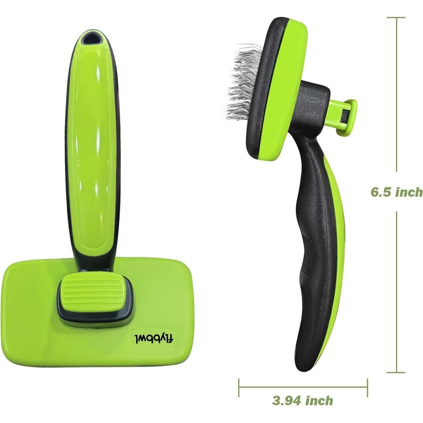 Cepillo Autolimpiante para Mascotas Flybbwl - Pelo Largo y Corto