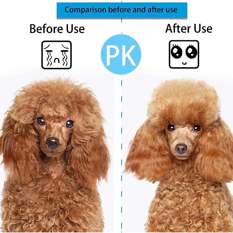 Cepillo Autolimpiante para Mascotas Yiwu - Azul, 19x10.5cm