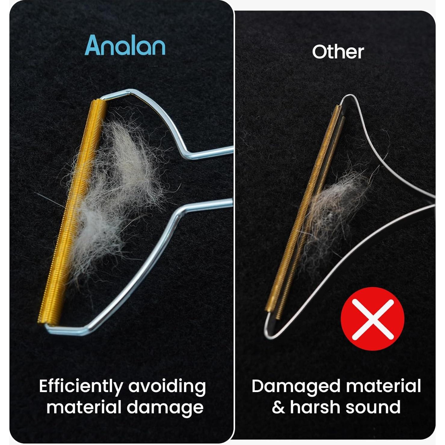 Removedor de Pelo de Mascotas 3 en 1 Analan Azul Cielo